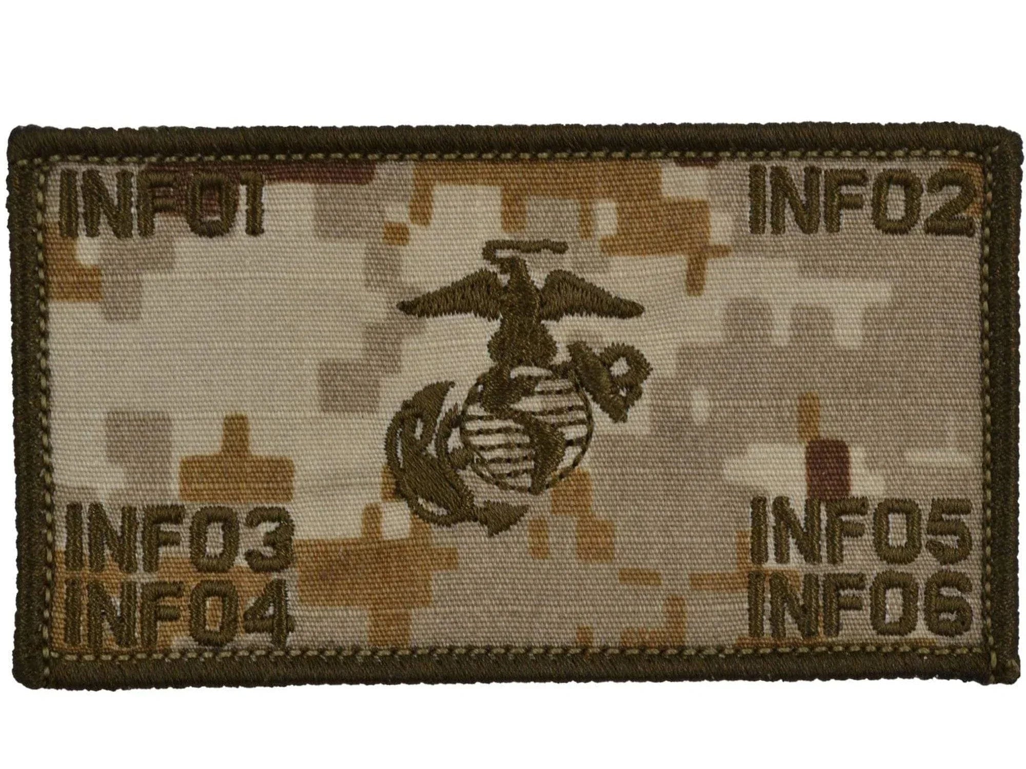 Tactical Gear Junkie Patches USMC Plate Carrier Flak Patch - Eagle Globe and Anchor Graphic (Open Globe)