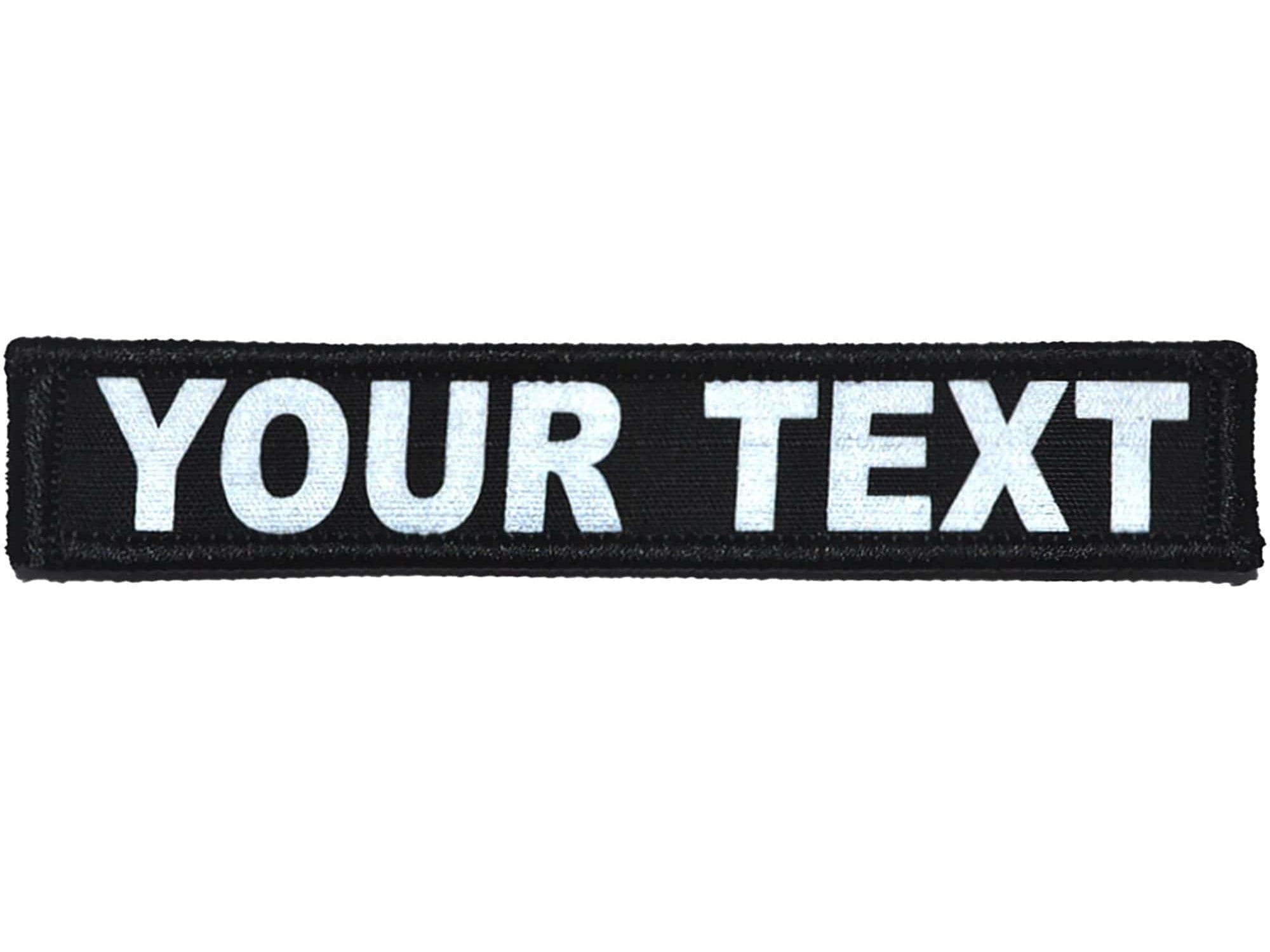Custom Reflective Patch Personalized With Your Text, Logo, Or Name In Any Langua - Foto 3