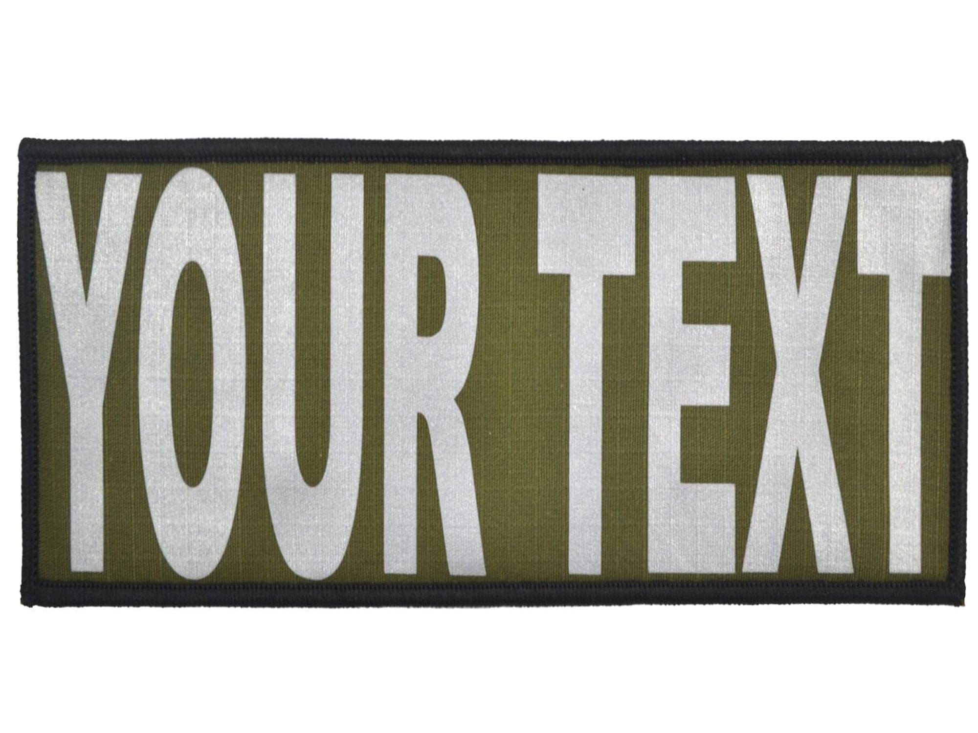 Tactical Gear Junkie Patches Custom Reflective Patch - 4x8
