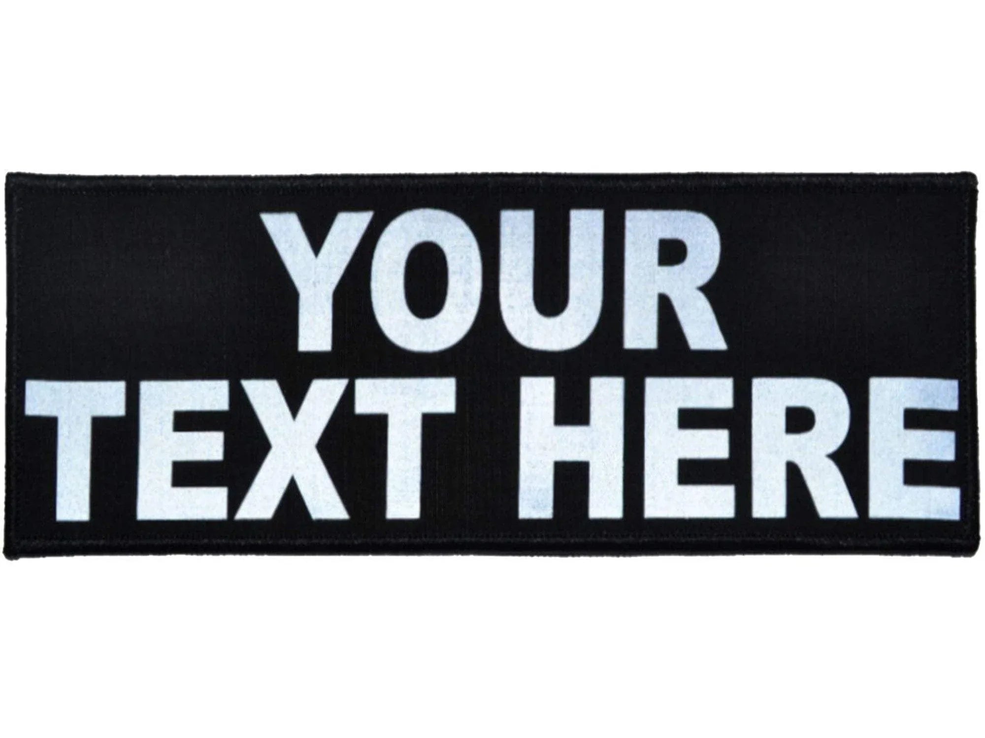 Tactical Gear Junkie Patches Custom Reflective Patch - 4x10