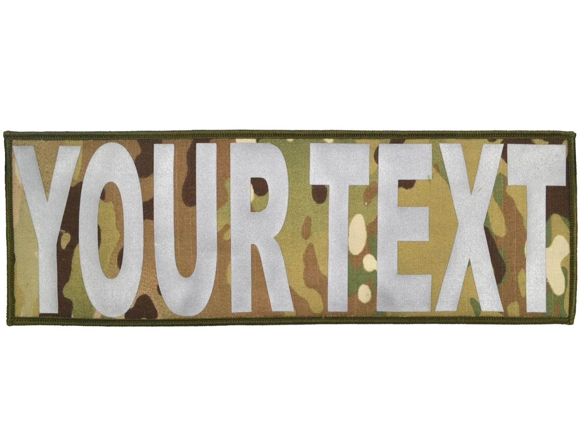 Tactical Gear Junkie Patches Custom Reflective Patch - 4x12