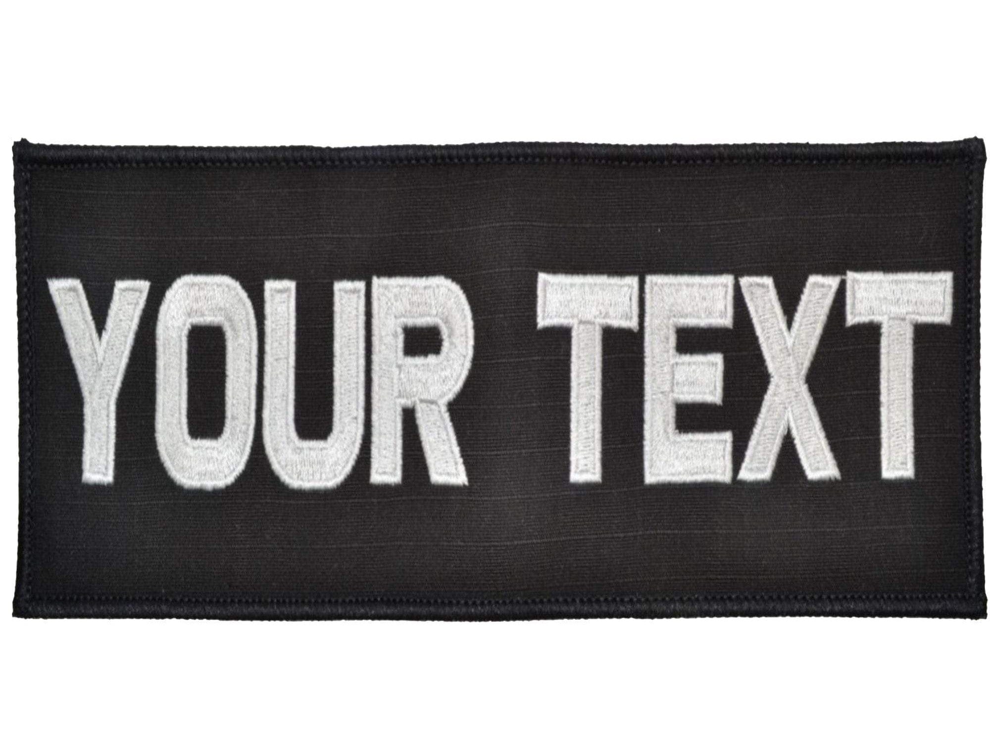 4x8 Custom Text Patch w/Hook VELCRO® — ATLAS Consulting