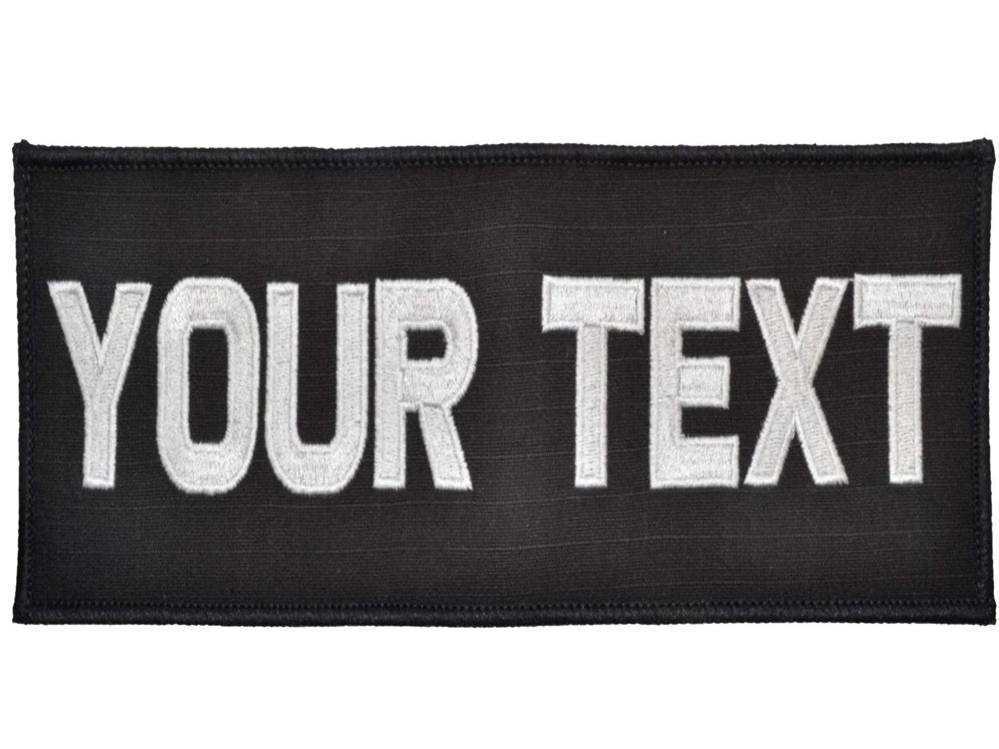 Tactical Gear Junkie Patches Custom Plate Carrier Text Patch - 4x8