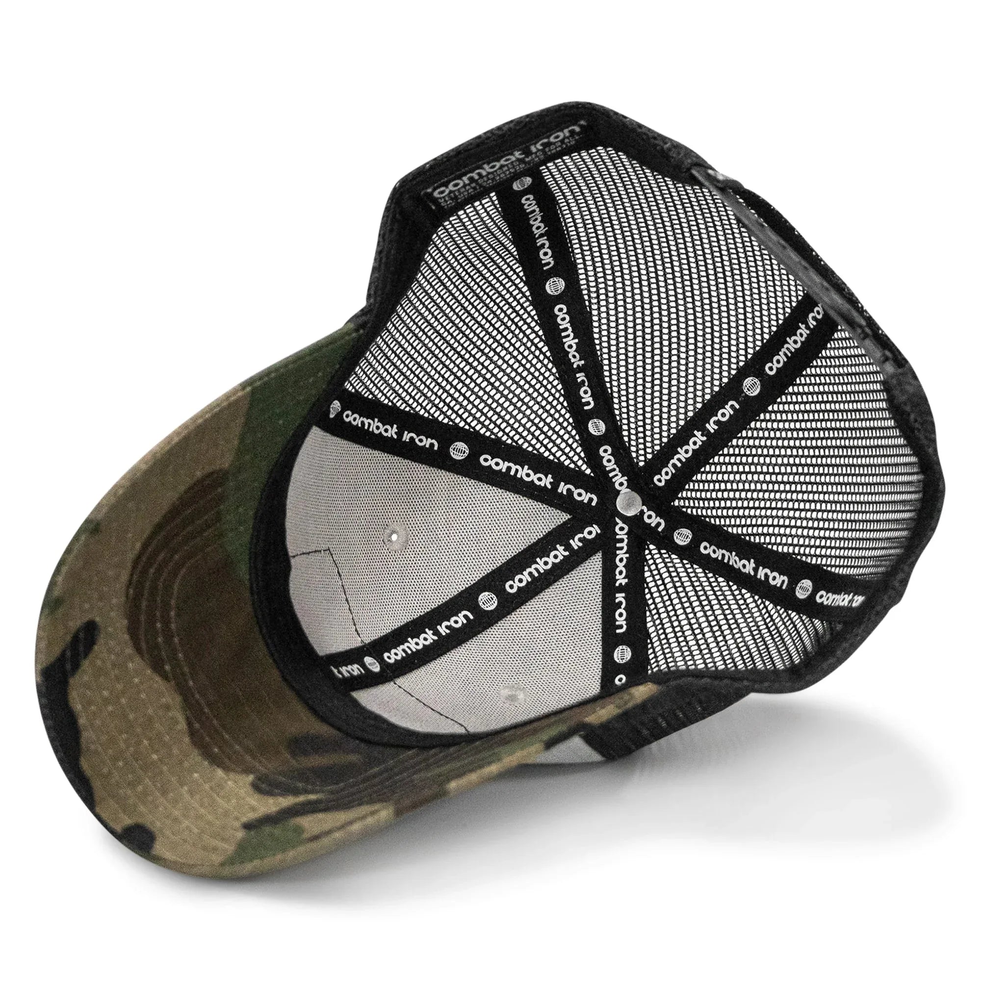 Dad In The Streets. Daddy In The Sheets. White Patch Snapback Hat - Combat Iron Apparel Co.