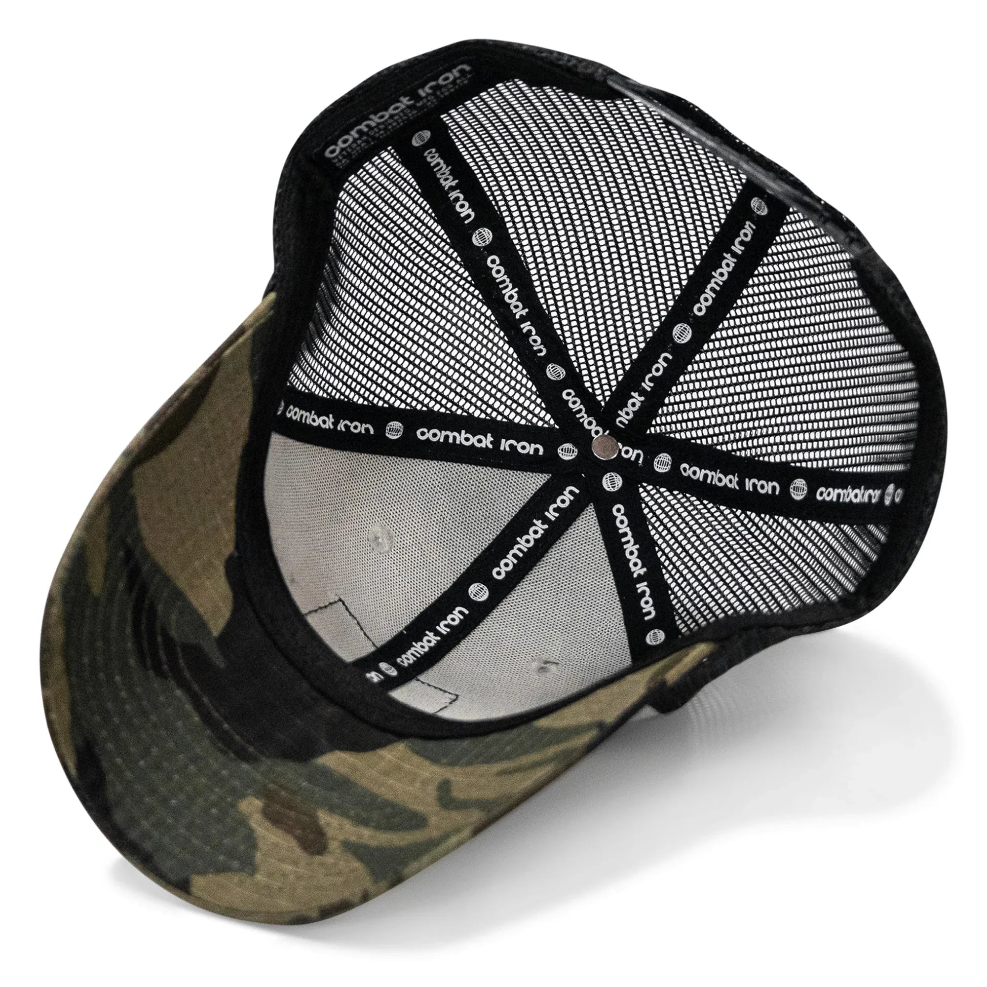 Death Is Promised. Mercy Is Earned Patch Snapback Hat - Combat Iron Apparel Co.