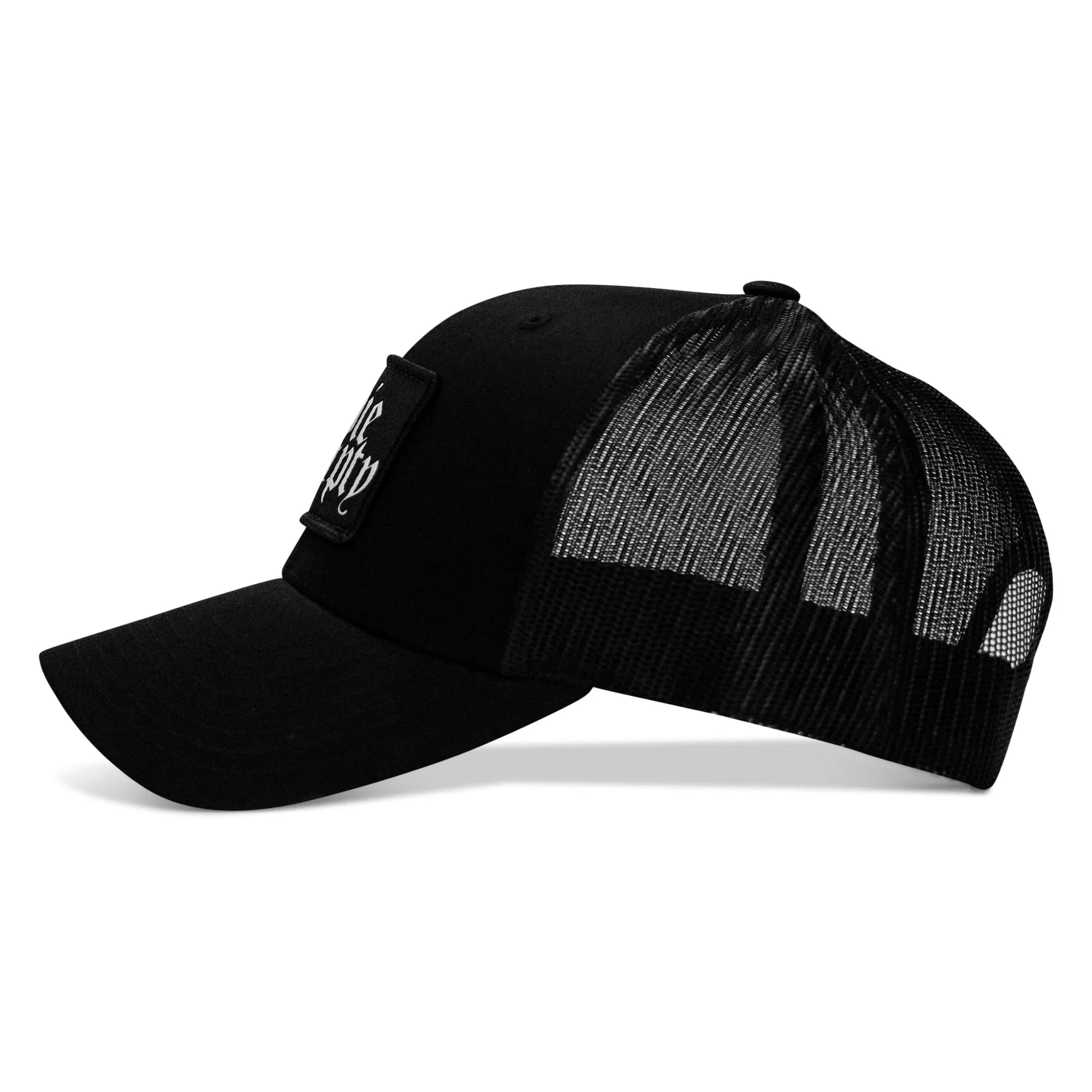 Die Empty Black Patch Snapback Hat - Combat Iron Apparel Co.