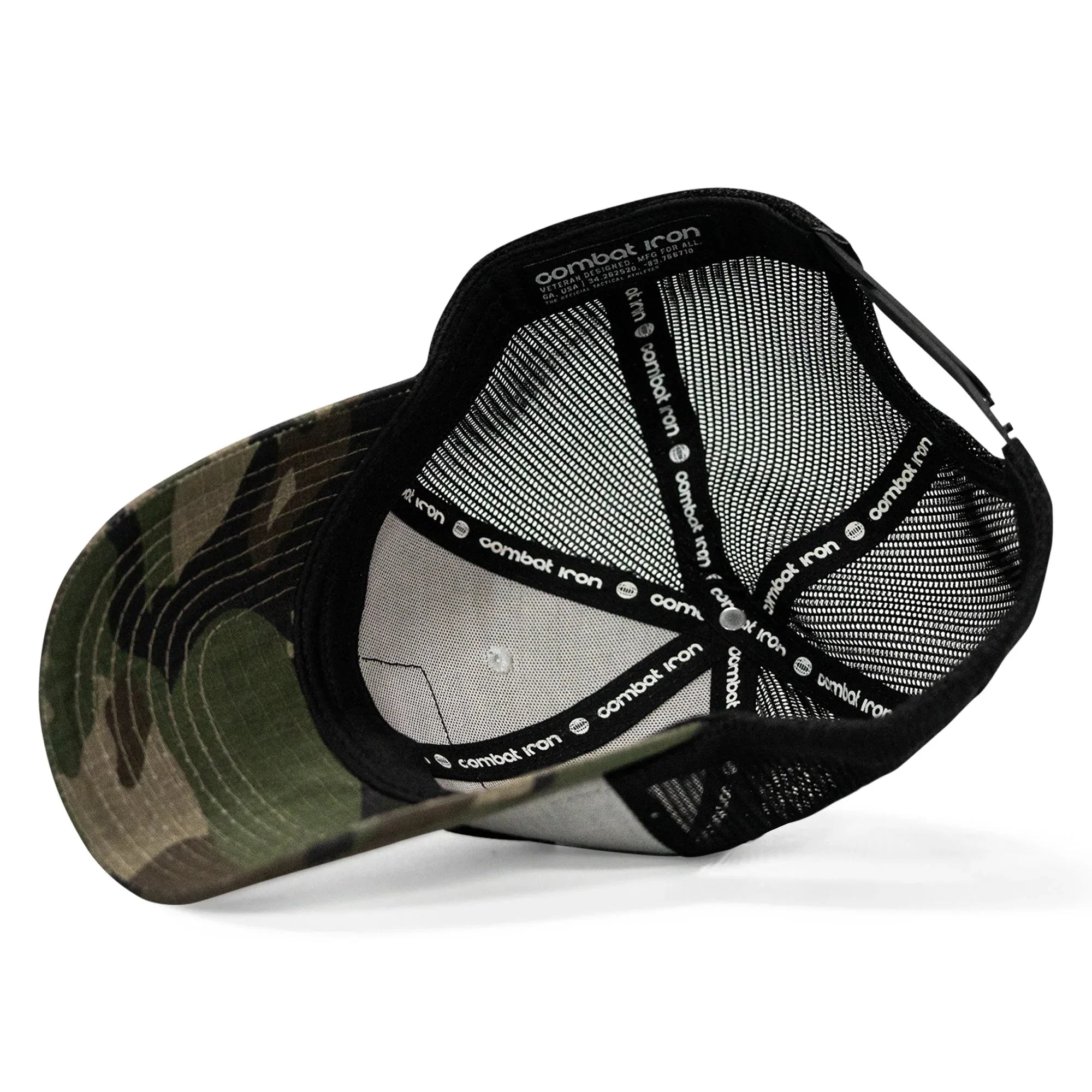 Die Empty Black Patch Snapback Hat - Combat Iron Apparel Co.