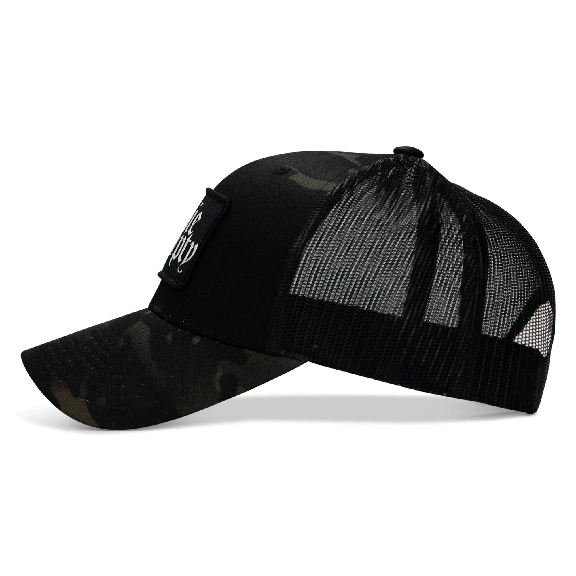 Die Empty Black Patch Snapback Hat - Combat Iron Apparel Co.