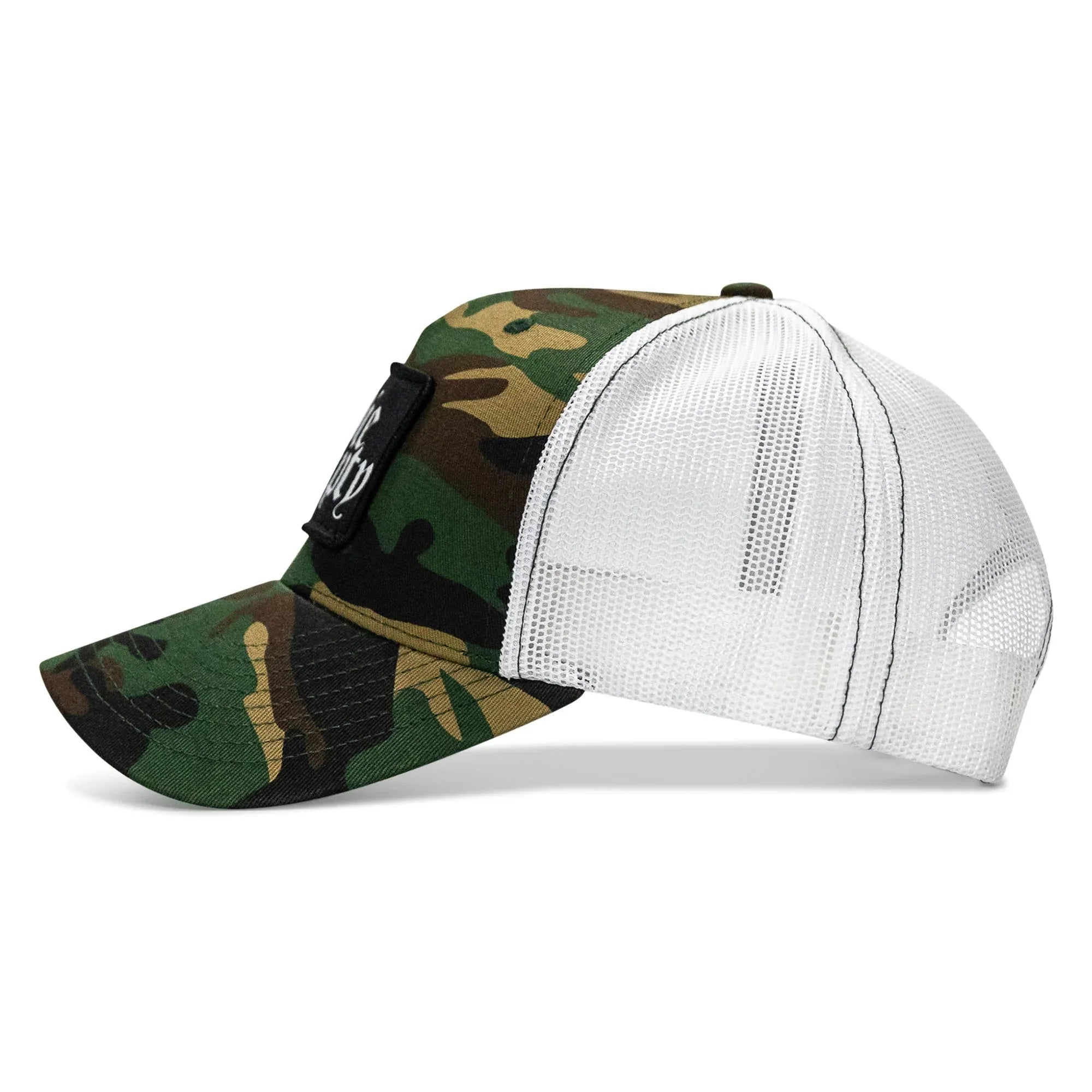 Die Empty Black Patch Snapback Hat - Combat Iron Apparel Co.