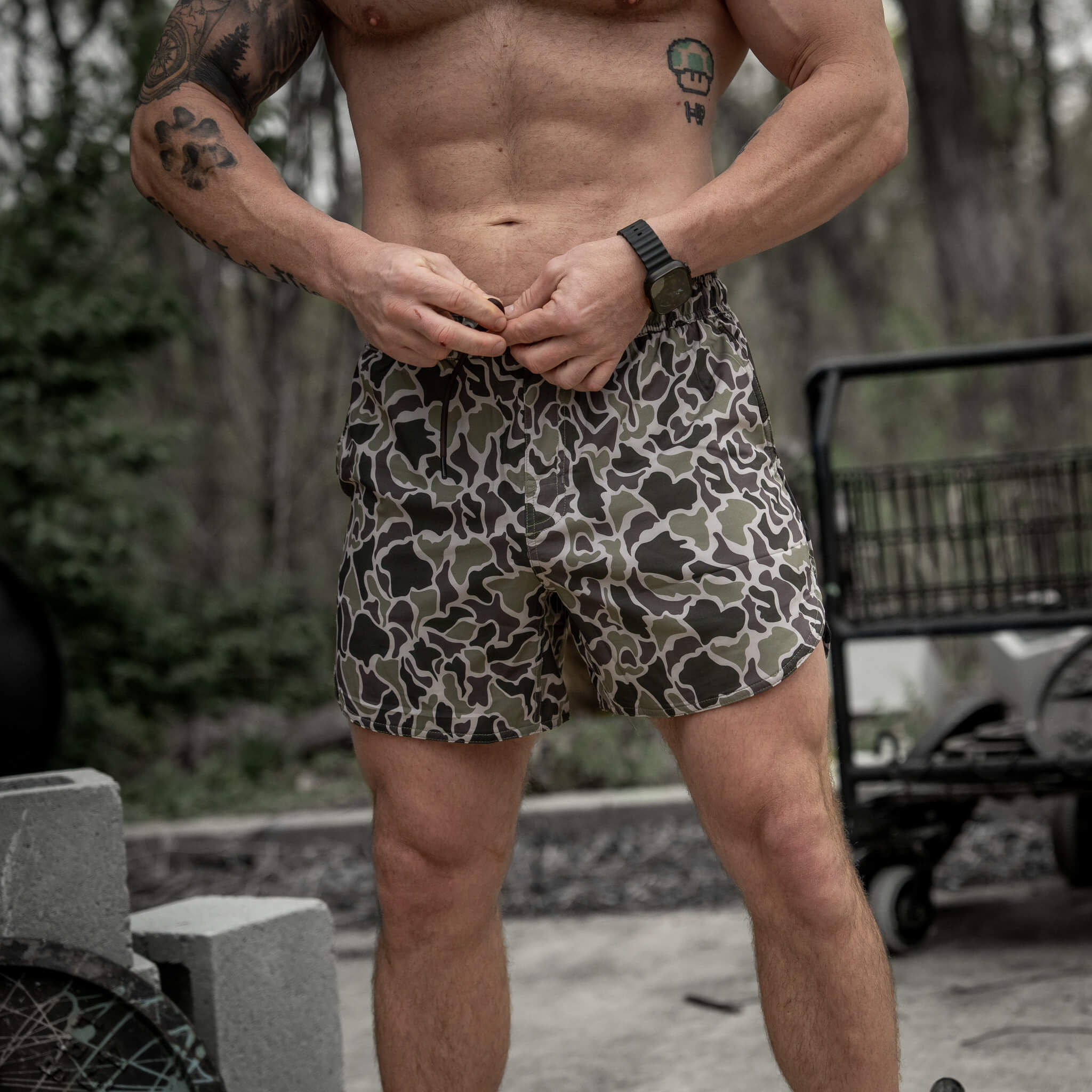 Recon Pro Men's Training Shorts | 5.5" - Combat Iron Apparel Co.