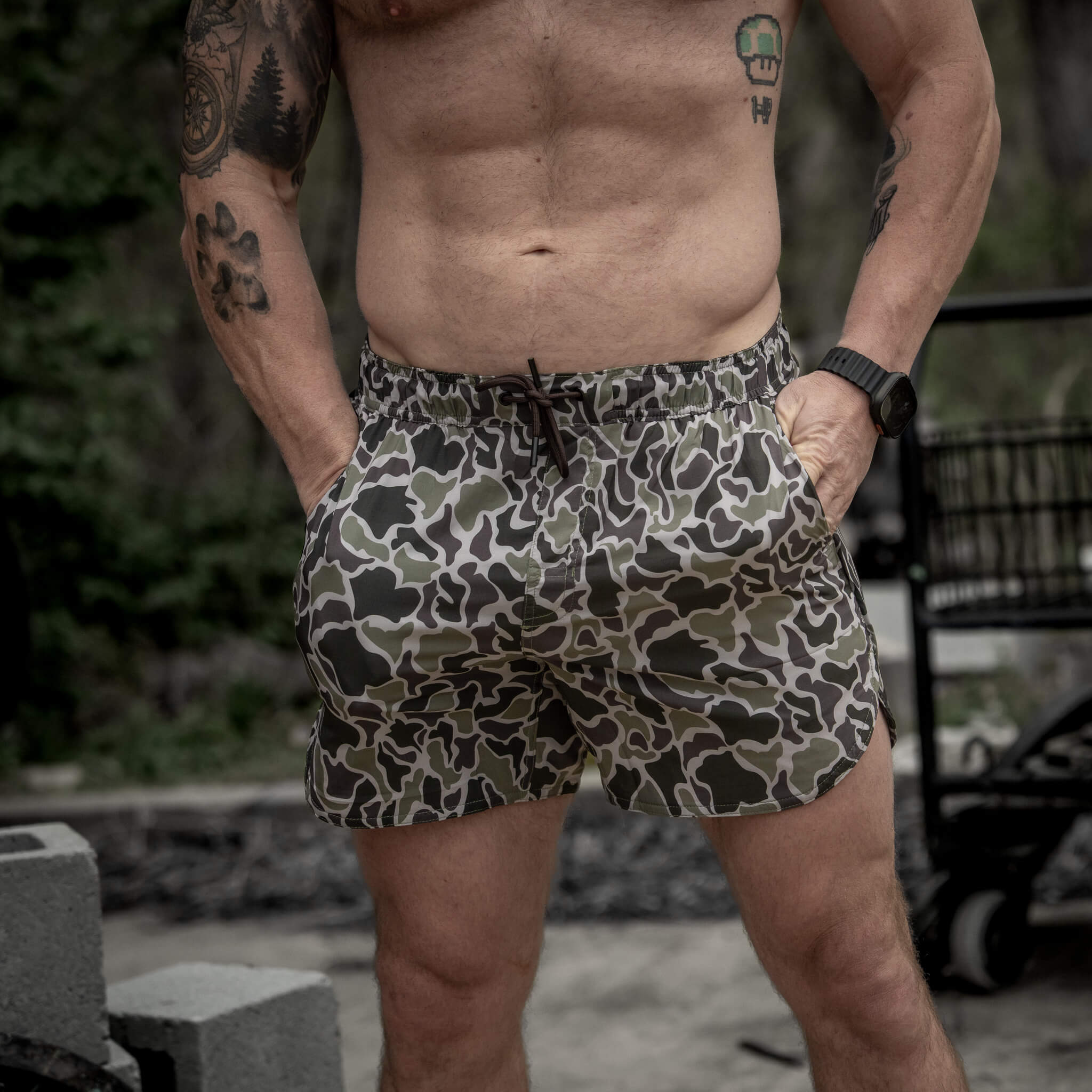 Recon Pro Men's Training Shorts | 5.5" - Combat Iron Apparel Co.