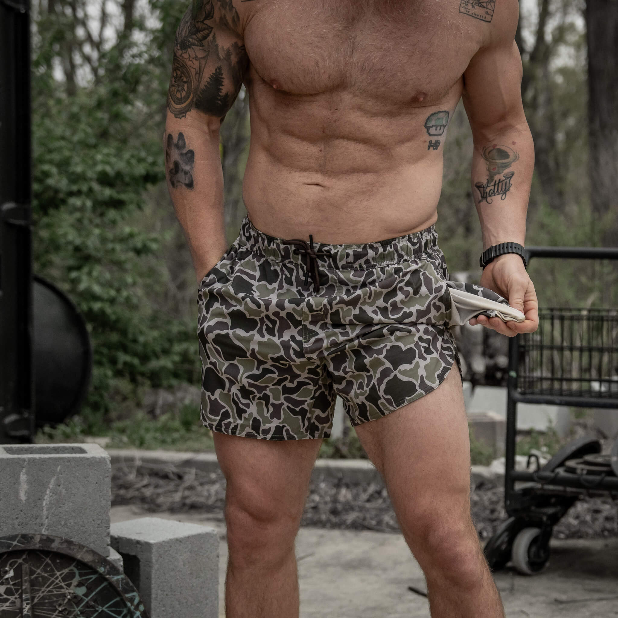 Recon Pro Men's Training Shorts | 5.5" - Combat Iron Apparel Co.
