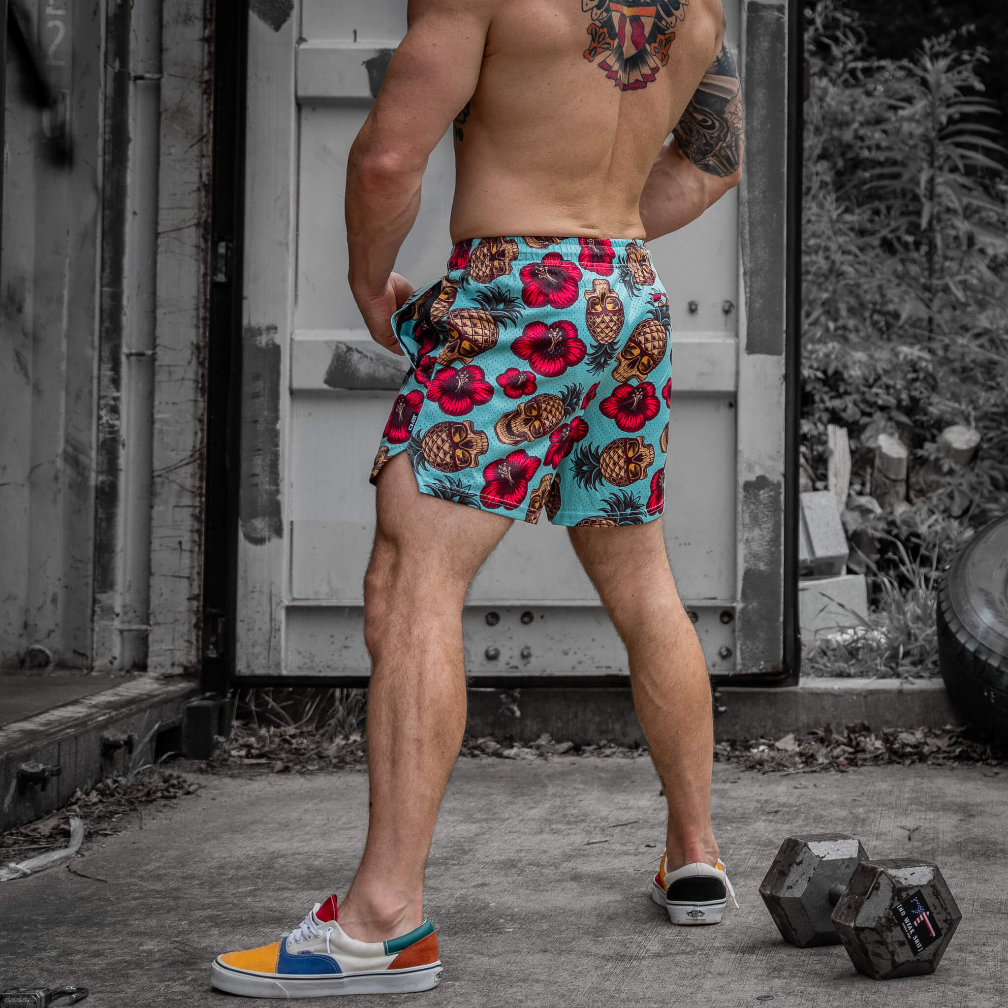 Men's Original Mesh Lifestyle Shorts | 5" - Combat Iron Apparel Co.