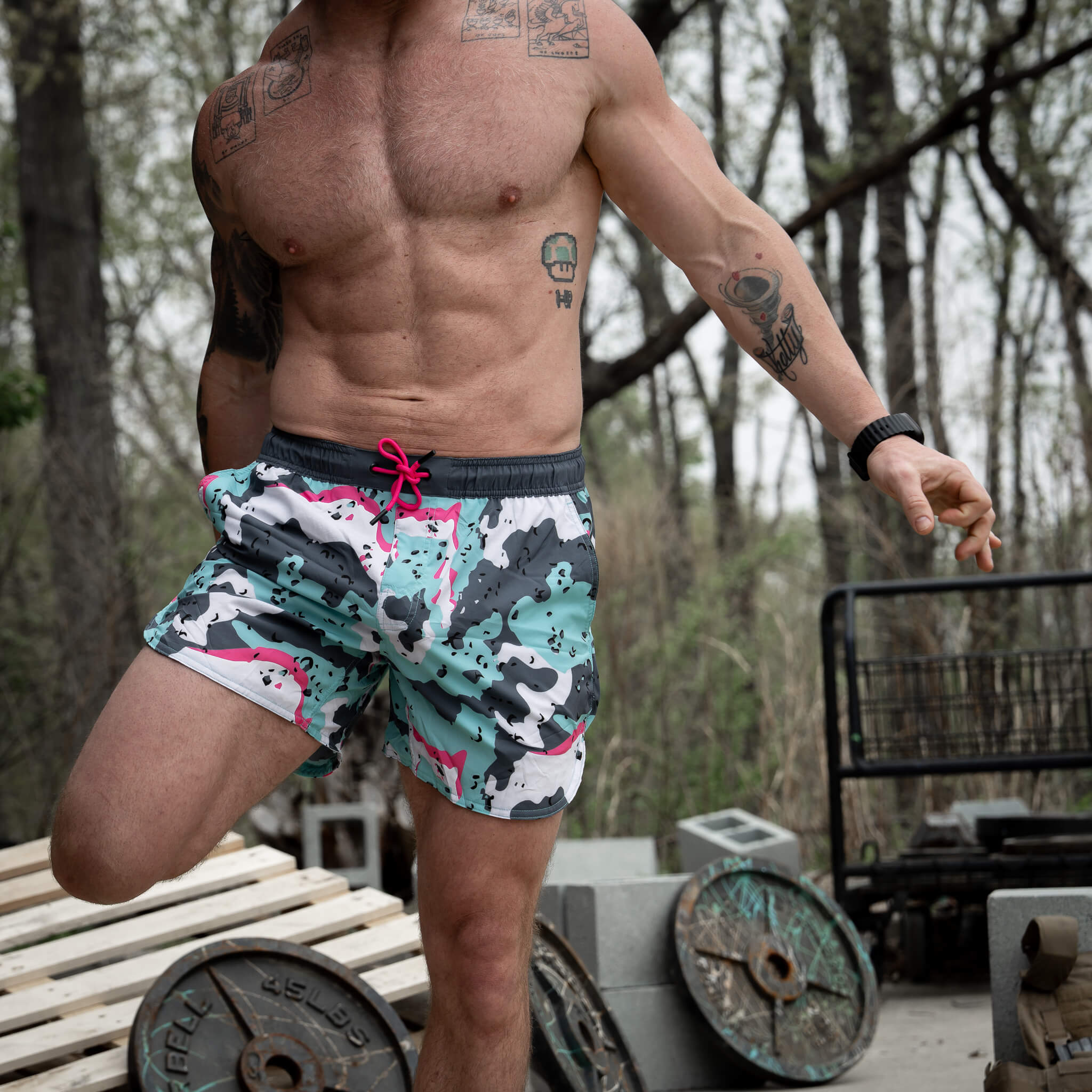 Recon Pro Men's Training Shorts | 5.5" - Combat Iron Apparel Co.