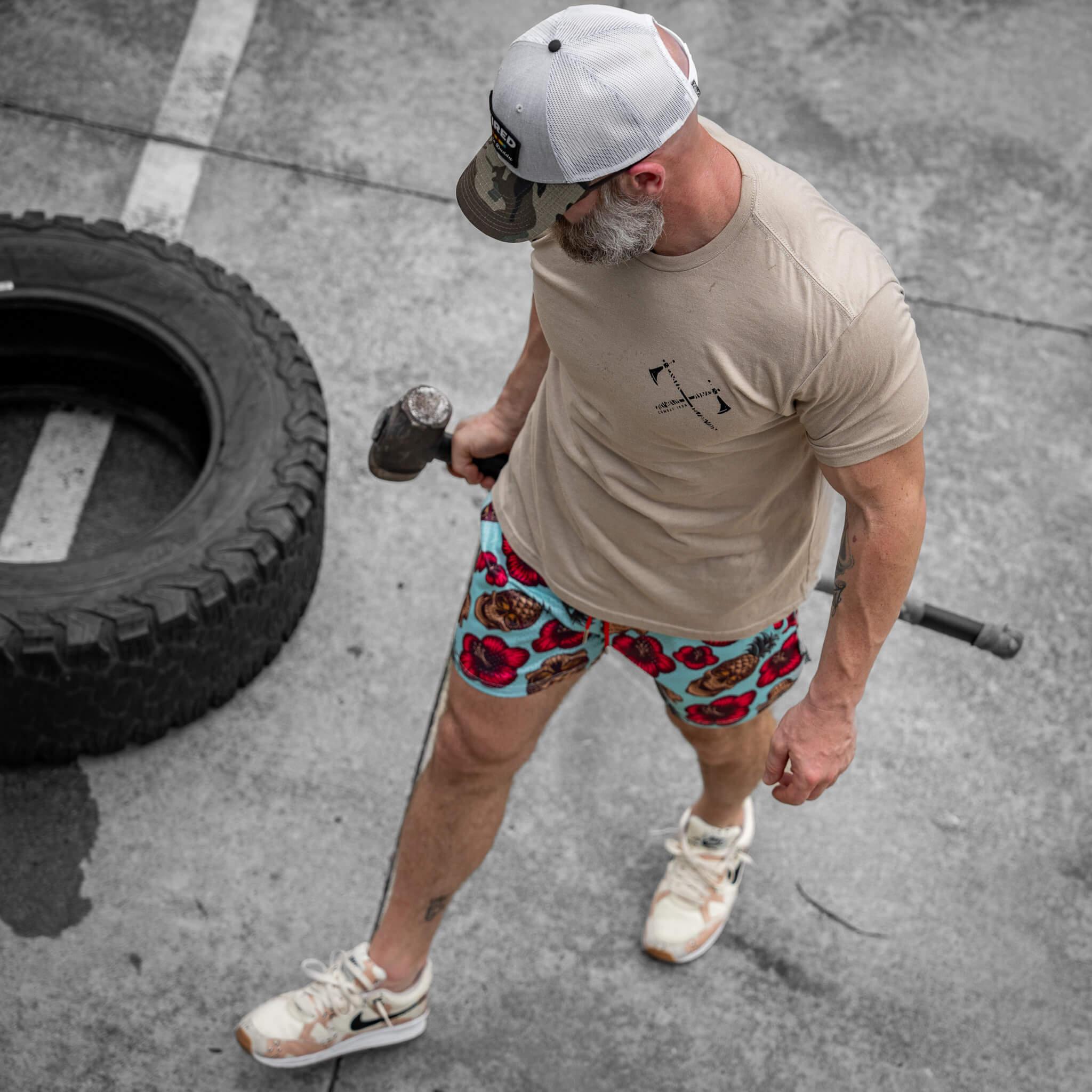 Dying is Easy. Surviving Is Hard Men's T-Shirt - Combat Iron Apparel Co.