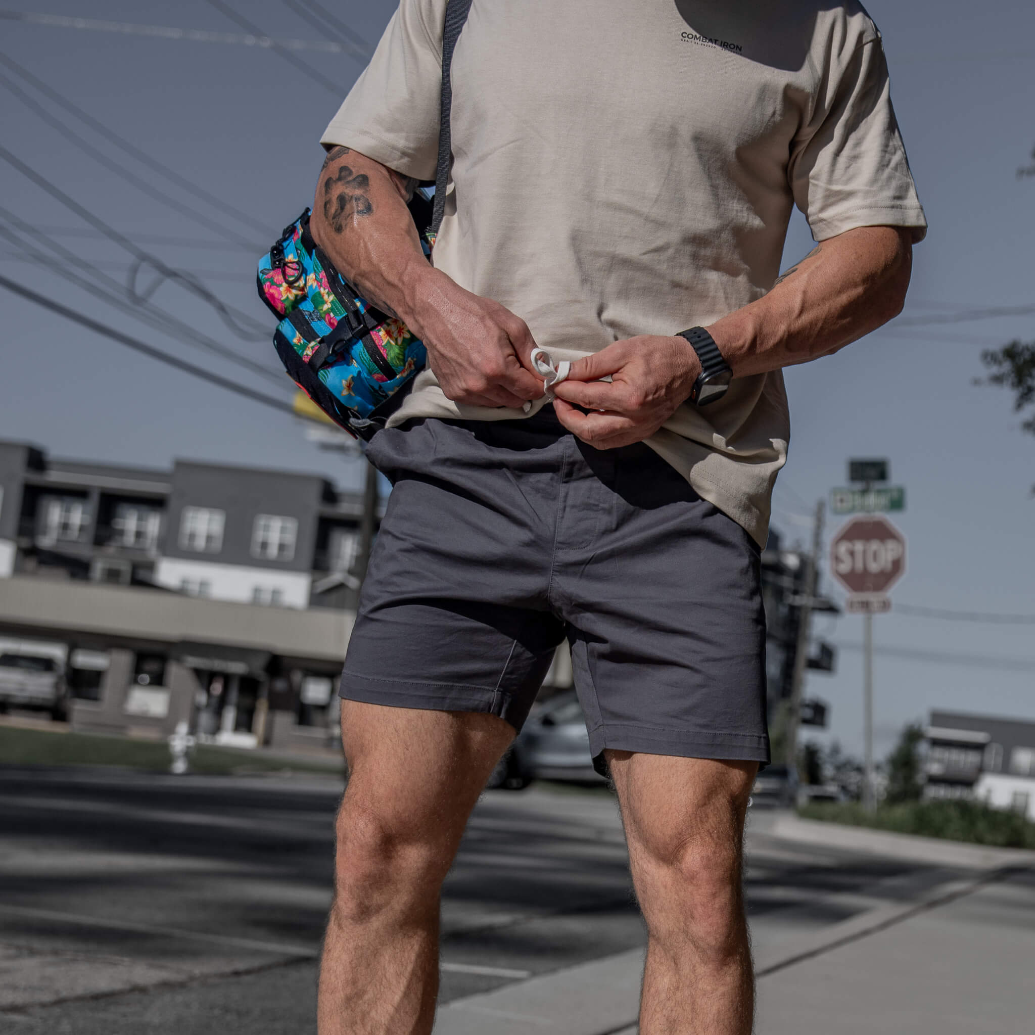Chico Flex Men's Casual Shorts | 6" - Combat Iron Apparel Co.