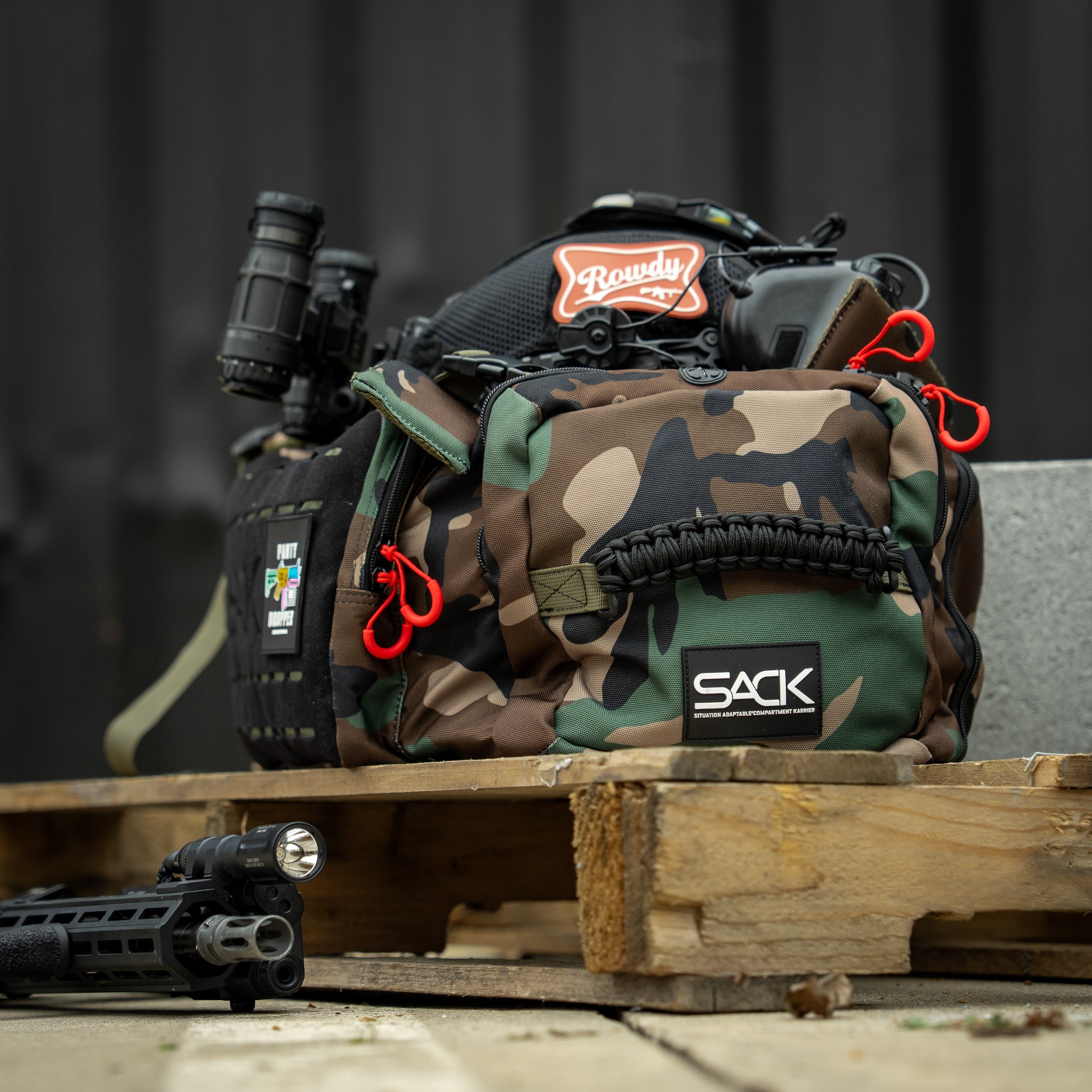 50L Sack™ Duffle Hybrid Double Carry Bag - Combat Iron Apparel Co.
