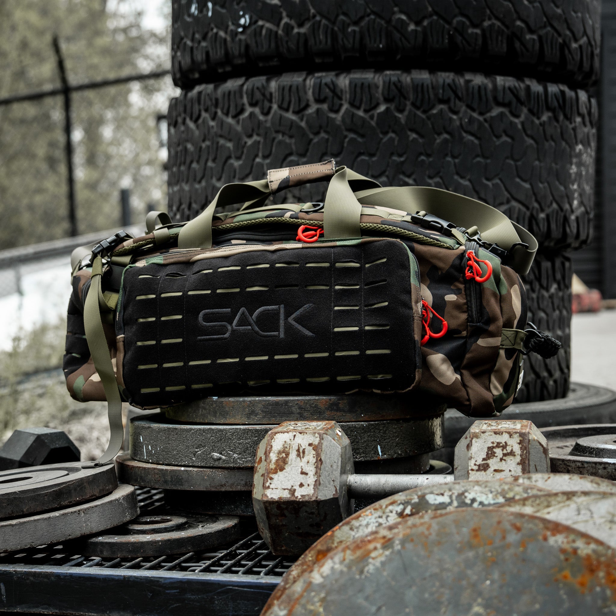 50L Sack™ Duffle Hybrid Double Carry Bag - Combat Iron Apparel Co.