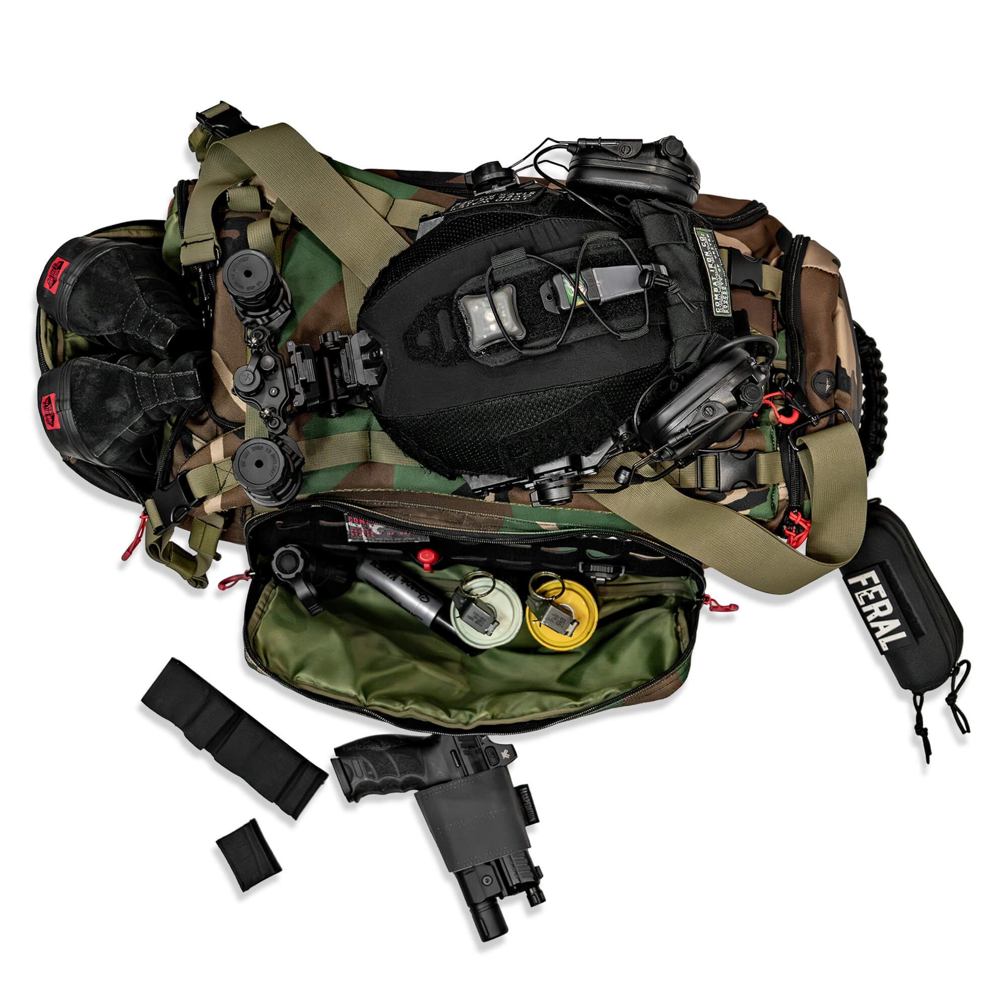 50L Sack™ Duffle Hybrid Double Carry Bag - Combat Iron Apparel Co.