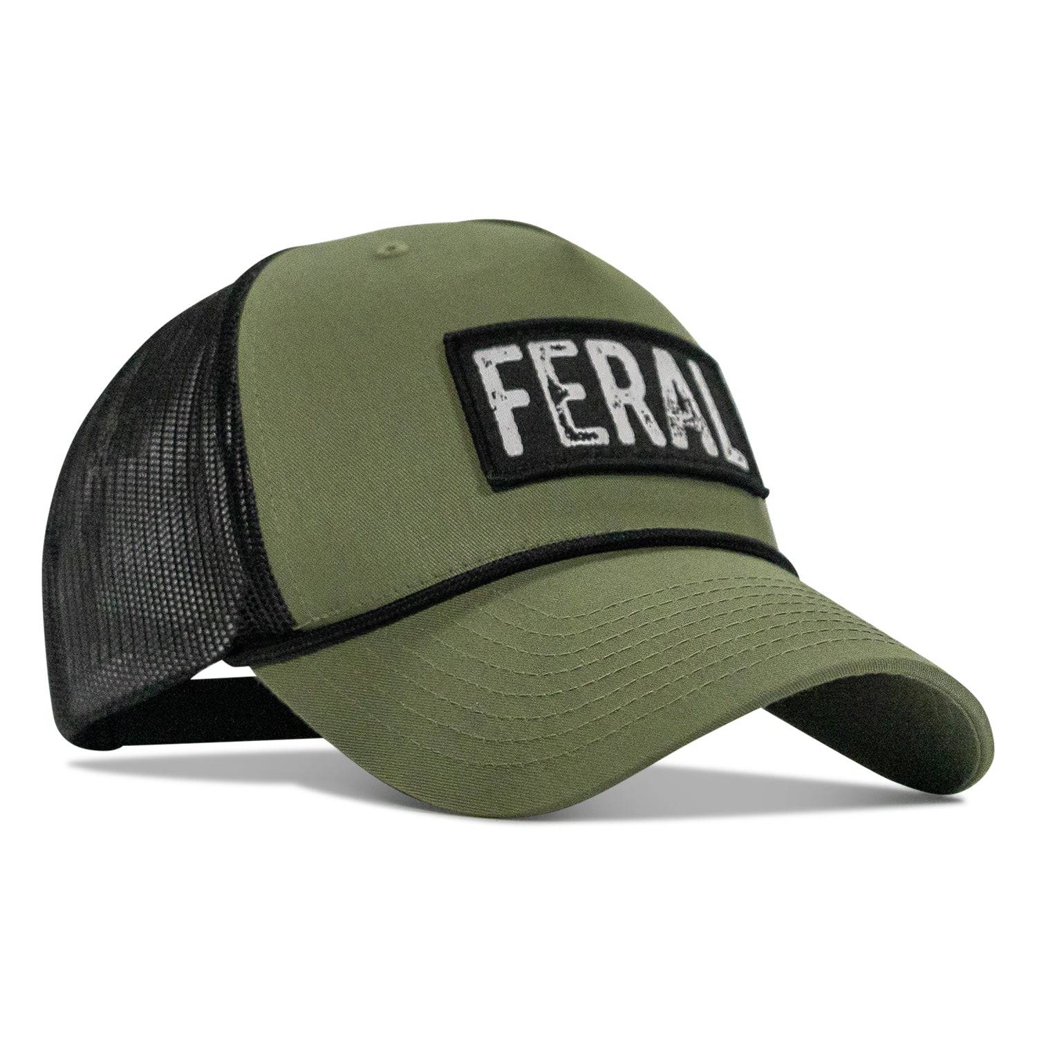 Feral Patch Rope Snapback Hat - Combat Iron Apparel Co.
