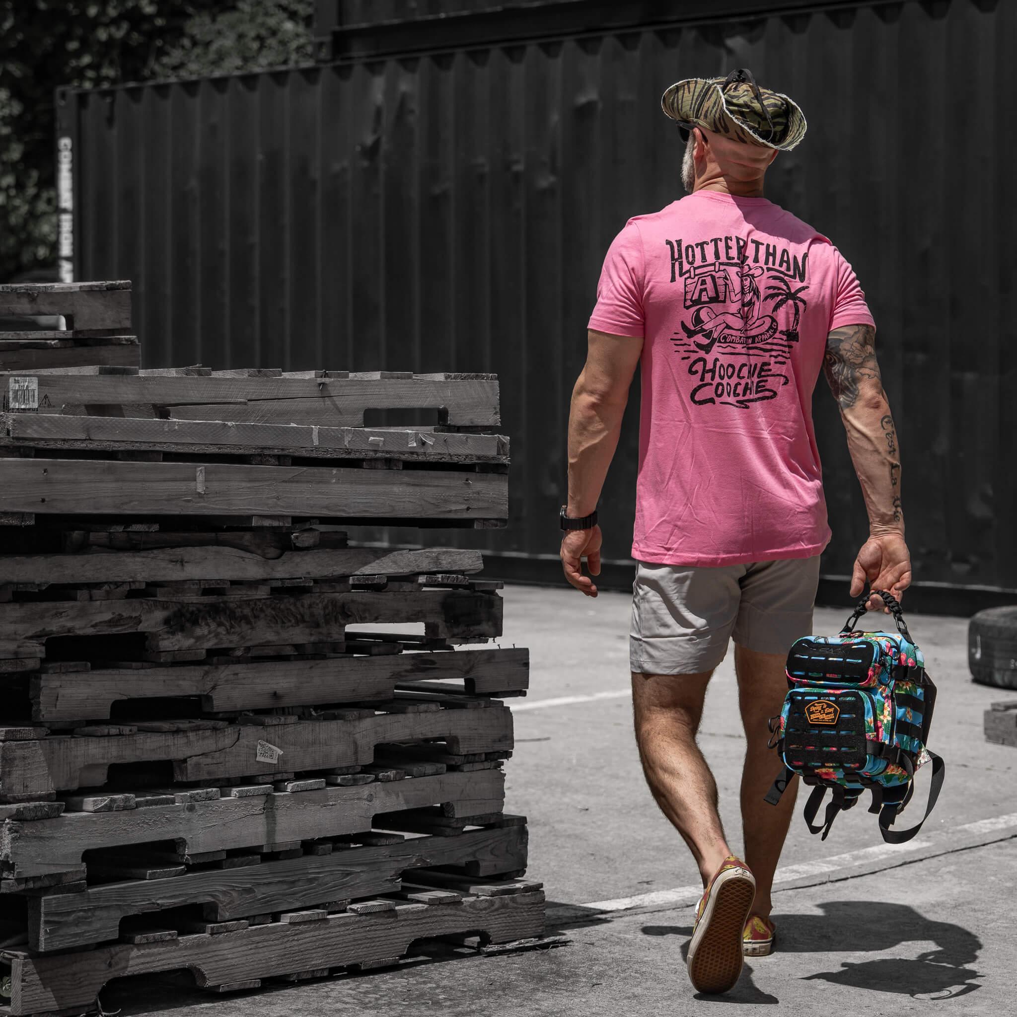 Hotter Than A Hoochie Coochie Men's T-Shirt - Combat Iron Apparel Co.