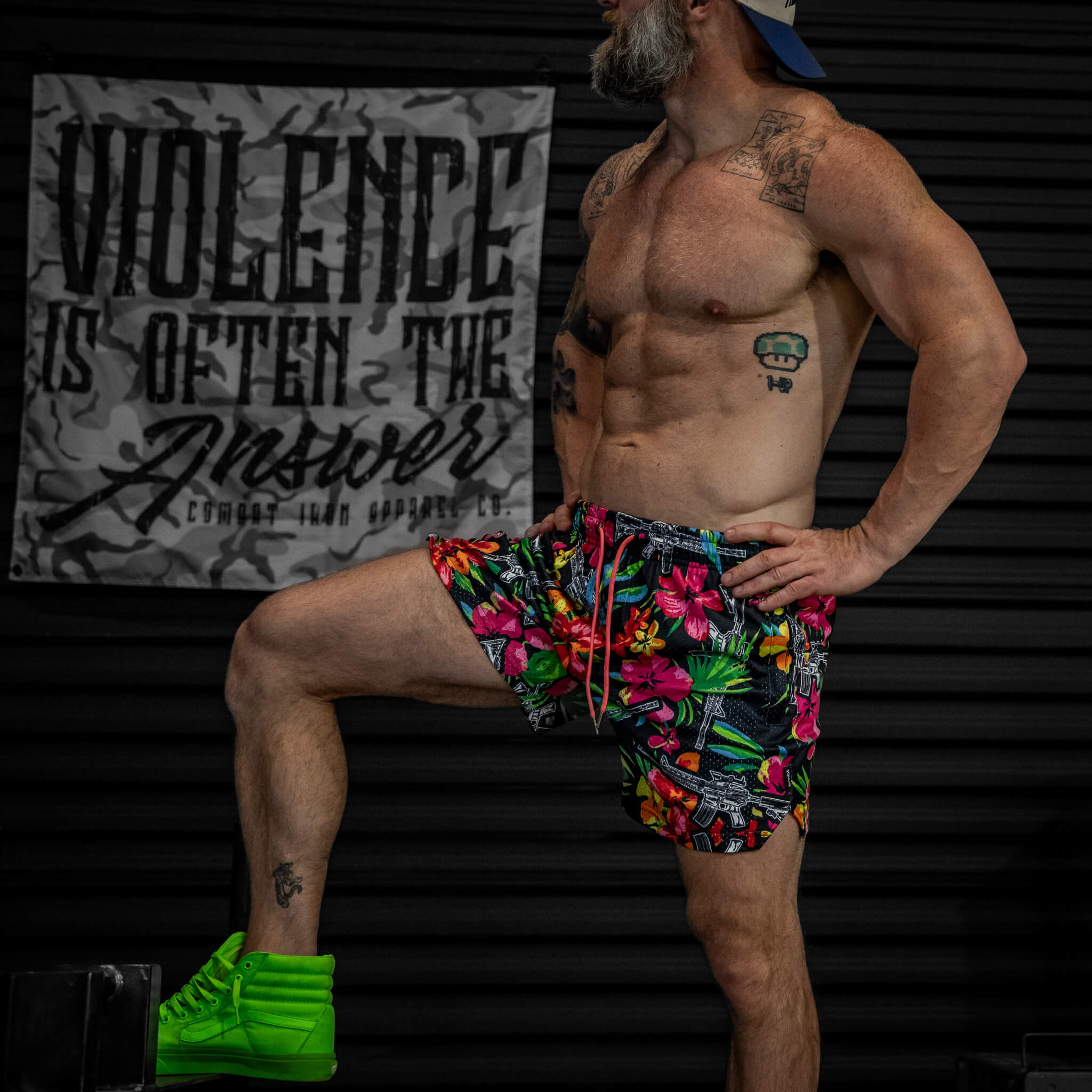 Men's Original Mesh Lifestyle Shorts | 5" - Combat Iron Apparel Co.