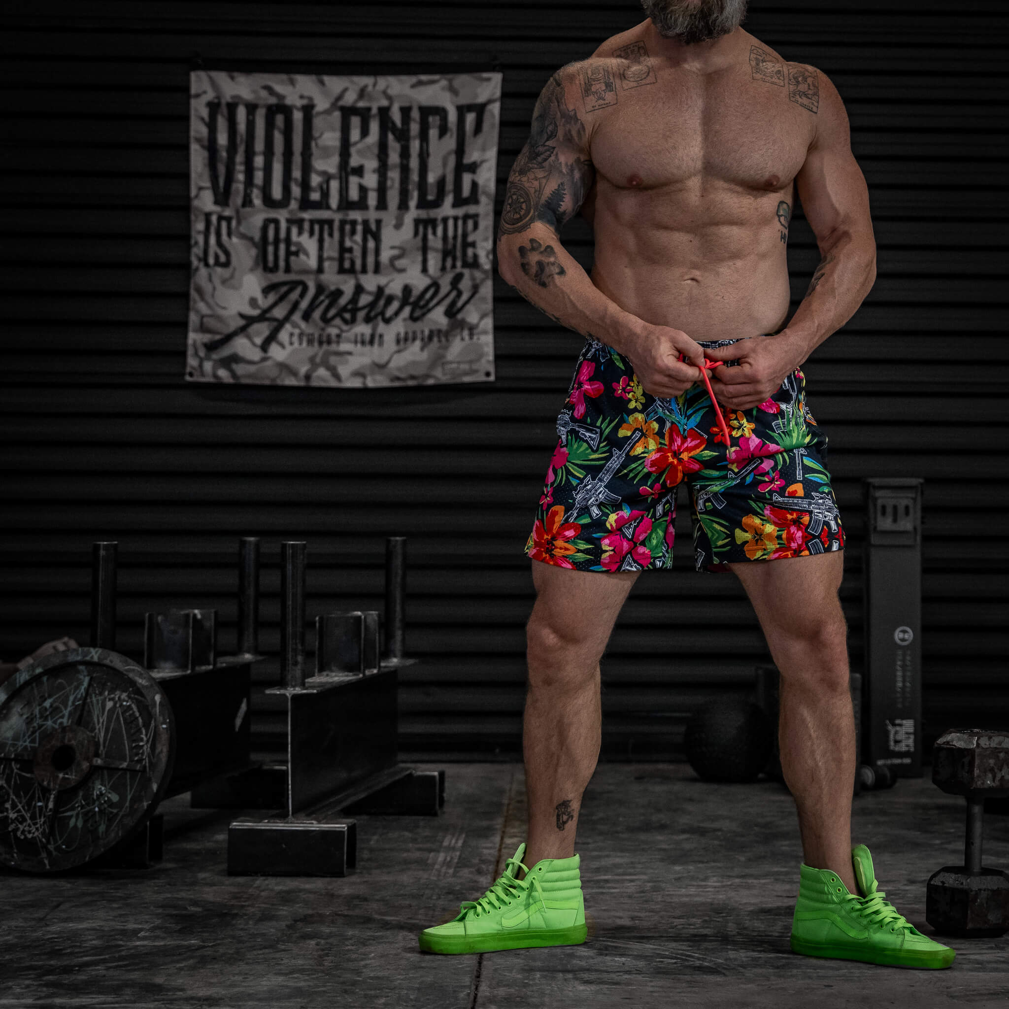 Men's Original Mesh Lifestyle Shorts | 5" - Combat Iron Apparel Co.