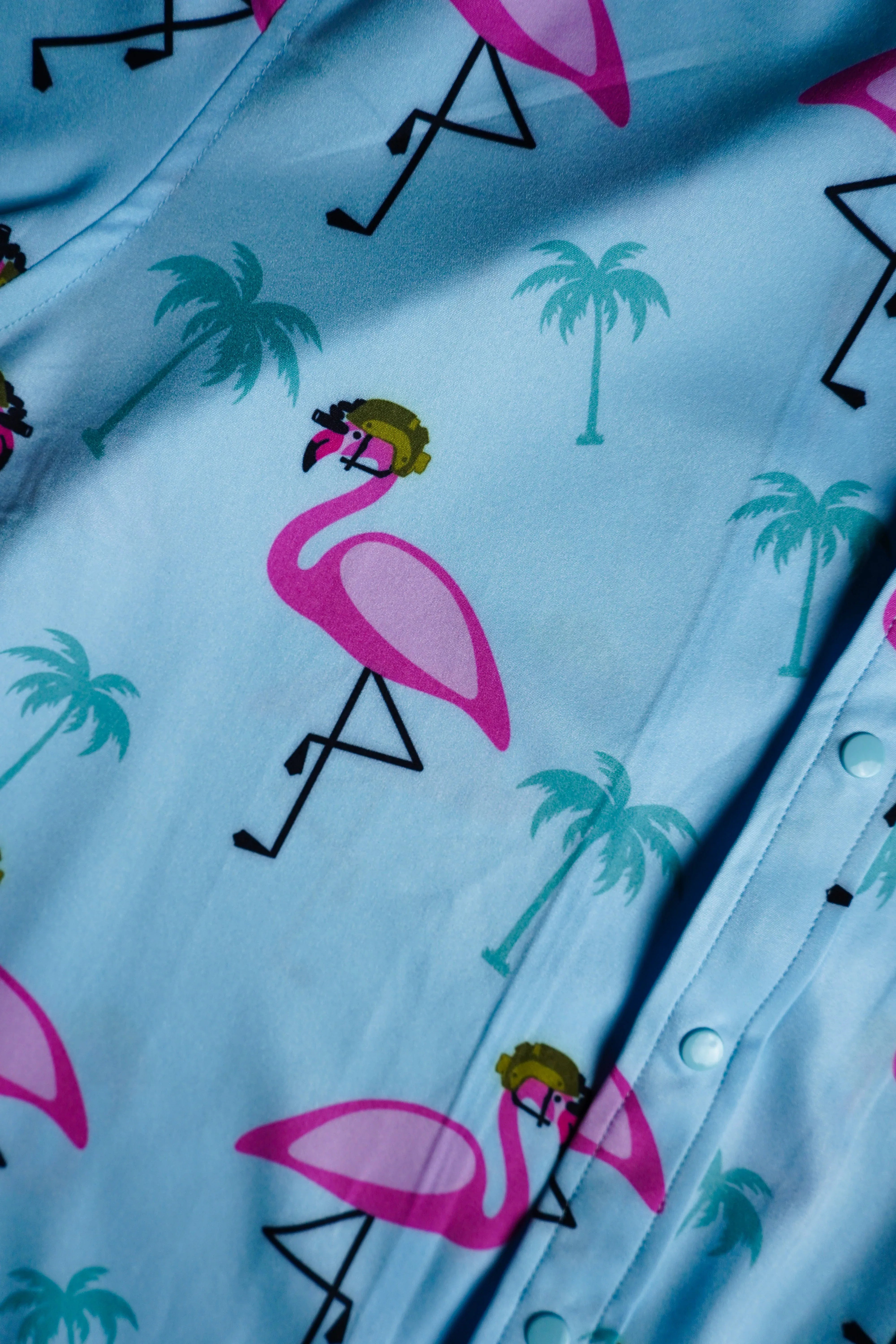 Flamingo Team Six Button-up - Savage Tacticians