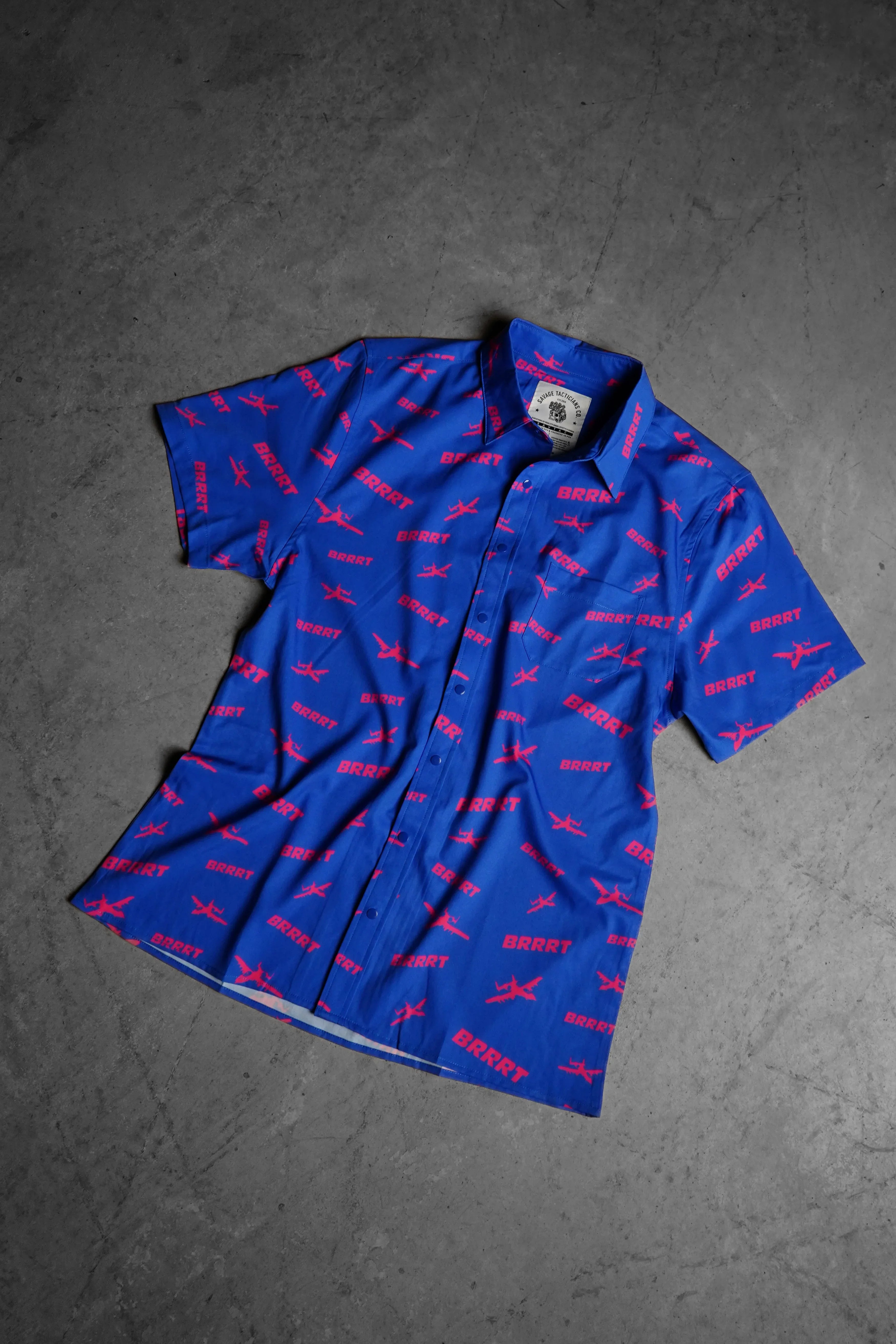 BRRRT Button-up - Savage Tacticians