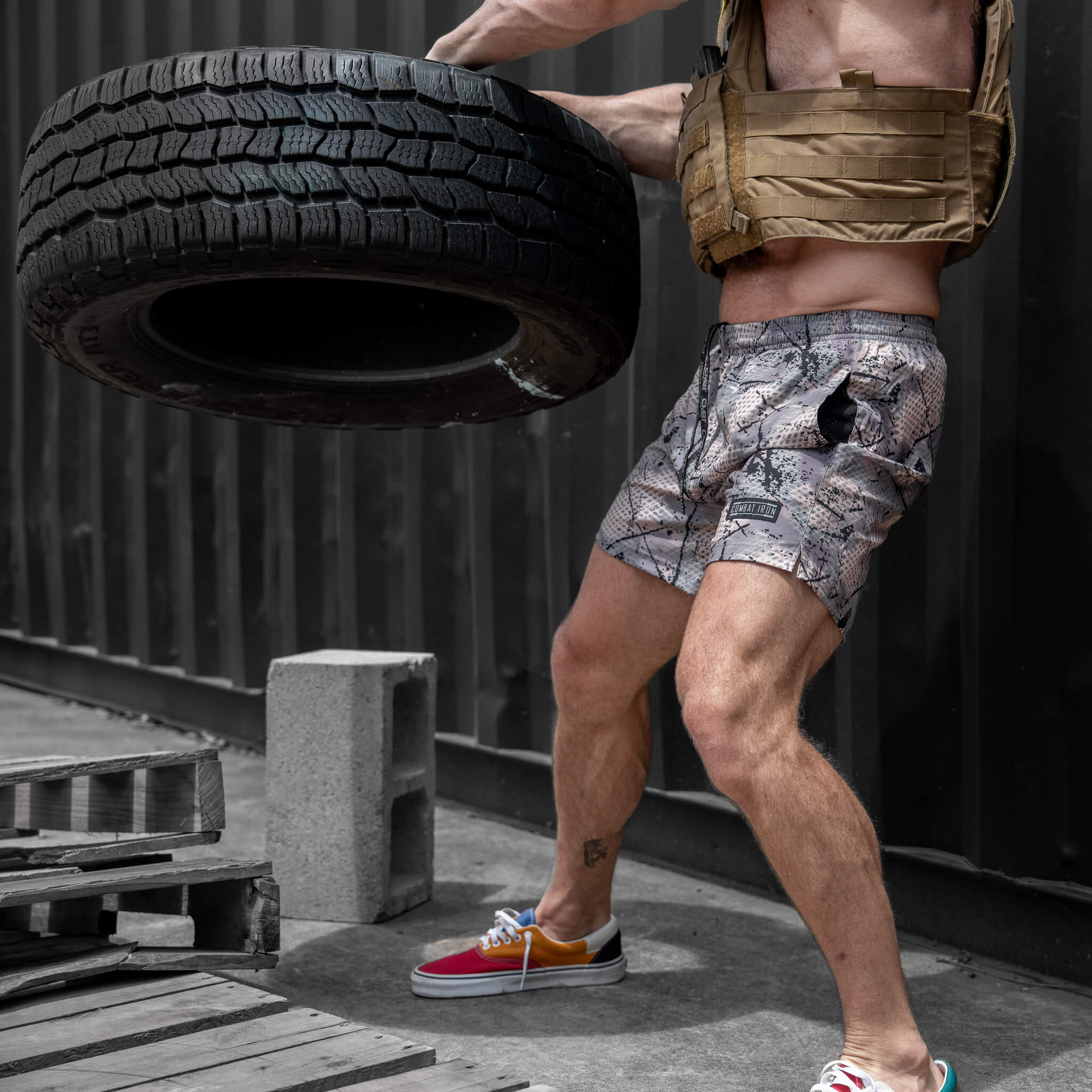 Men's V3 Performance Training Shorts | 5.5" - Combat Iron Apparel Co.