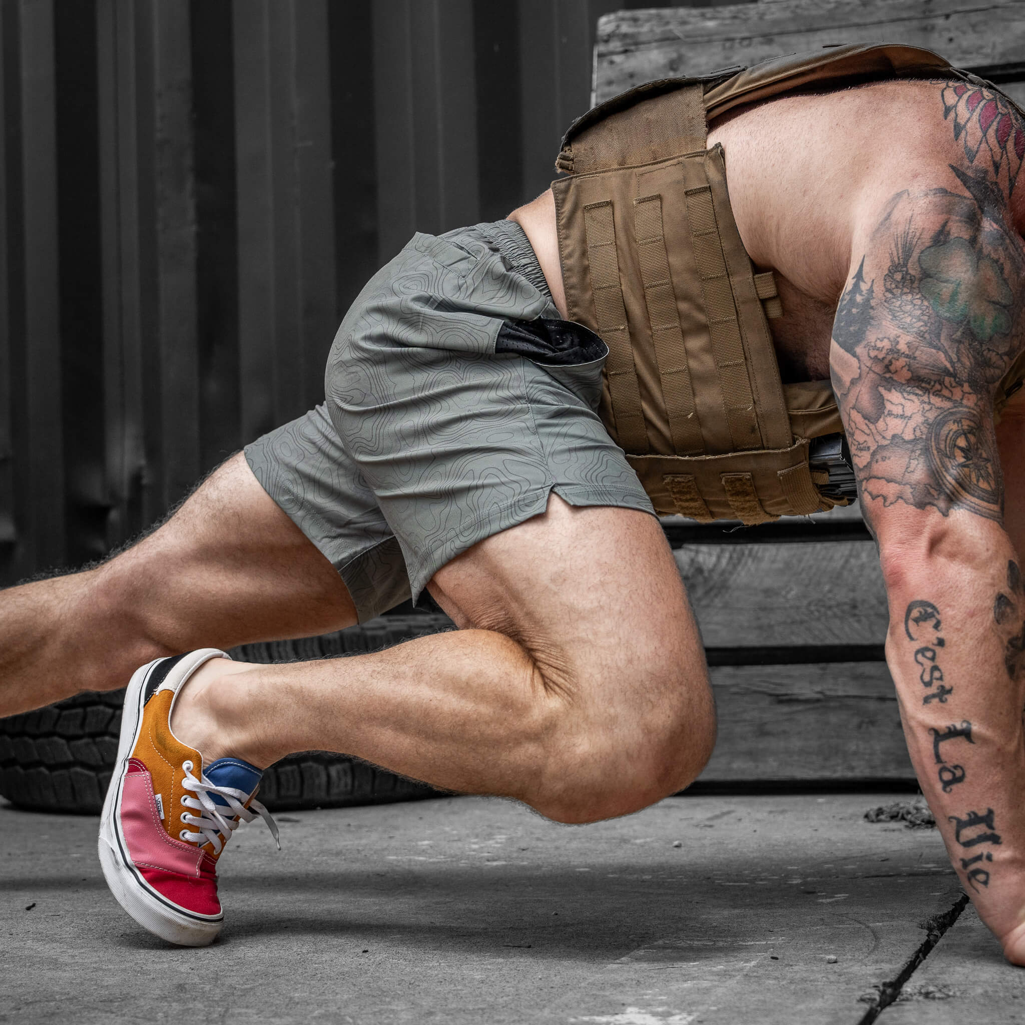 Men's V3 Performance Training Shorts | 5.5" - Combat Iron Apparel Co.