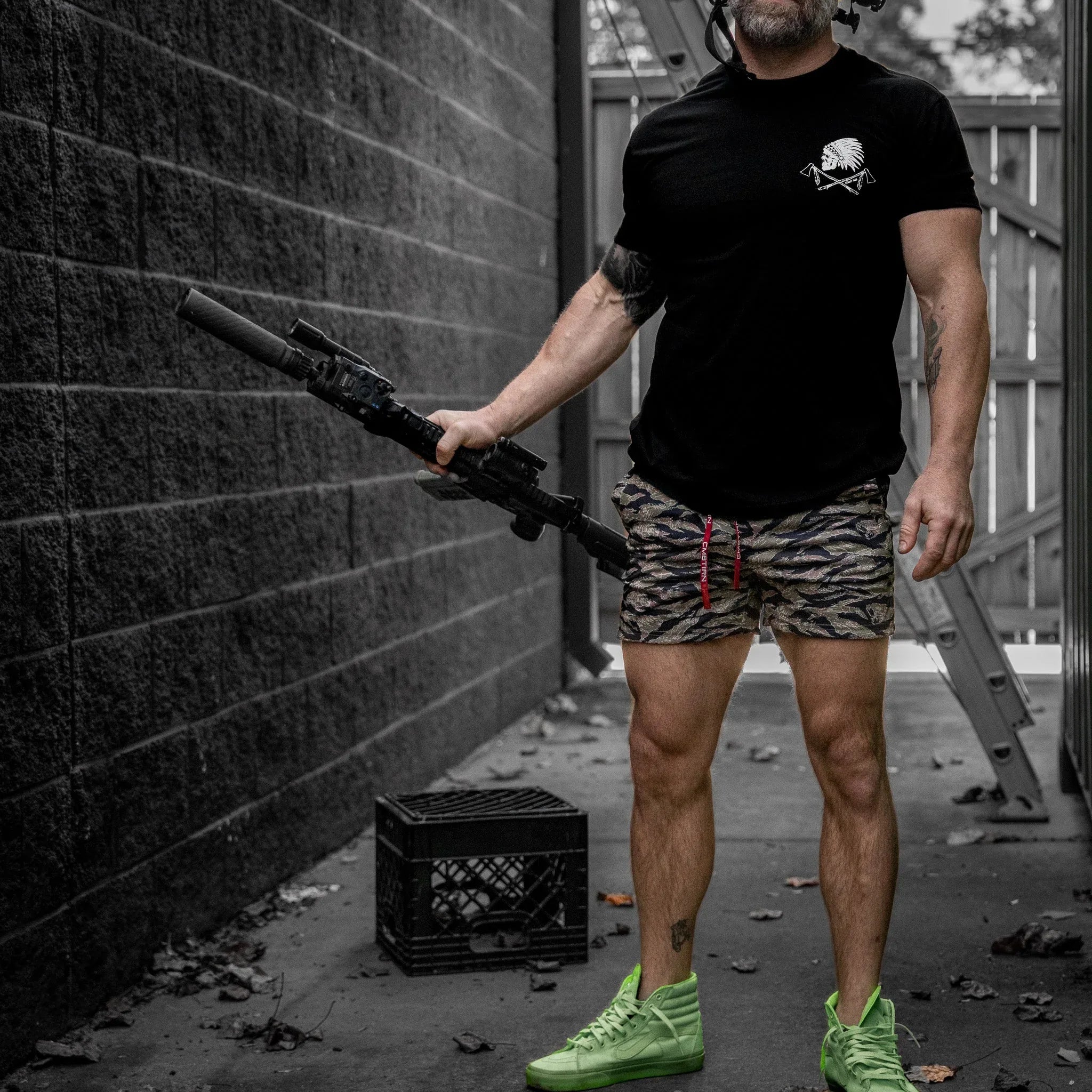 Live. Laugh. Violence. Men's T-Shirt - Combat Iron Apparel Co.