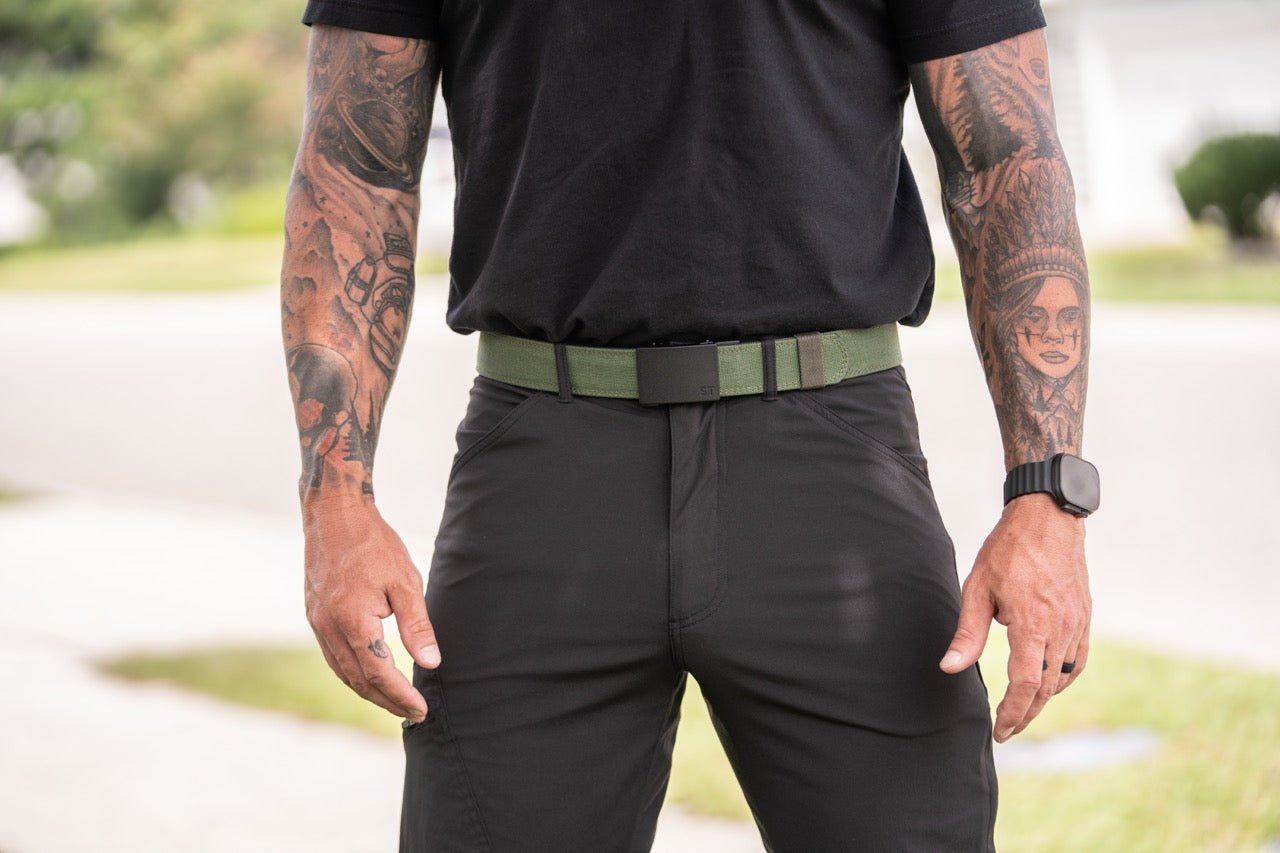 EDC Ratchet Belt - Ranger Green - Savage Tacticians