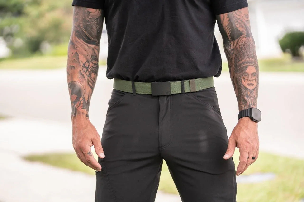 EDC Ratchet Belt - Ranger Green - Savage Tacticians