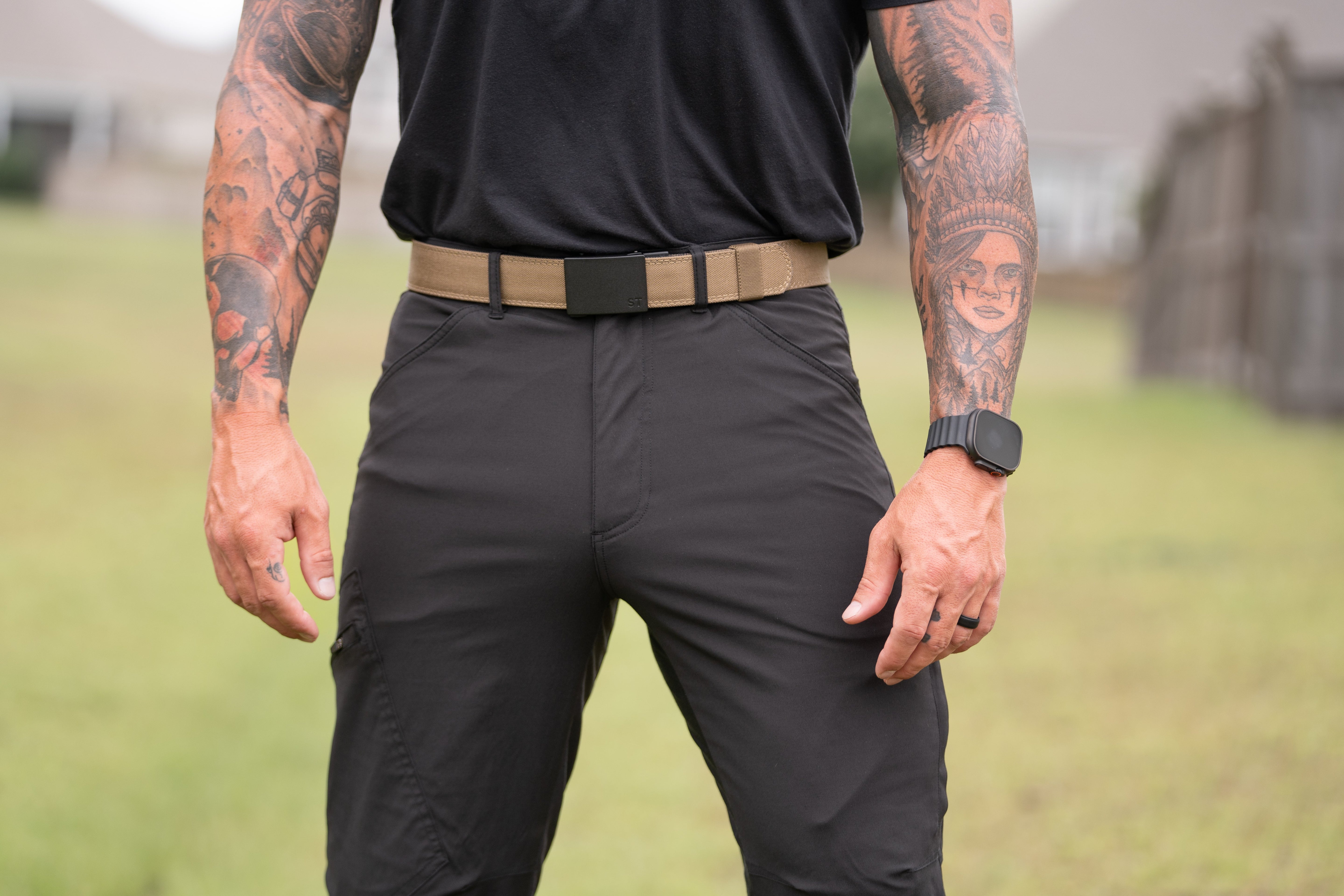 EDC Ratchet Belt - Coyote Brown - Savage Tacticians