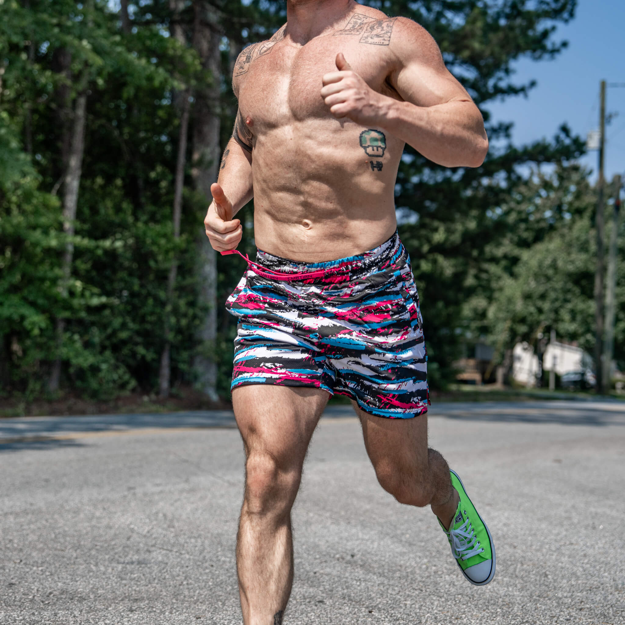 Men's Original Mesh Lifestyle Shorts | 5" - Combat Iron Apparel Co.