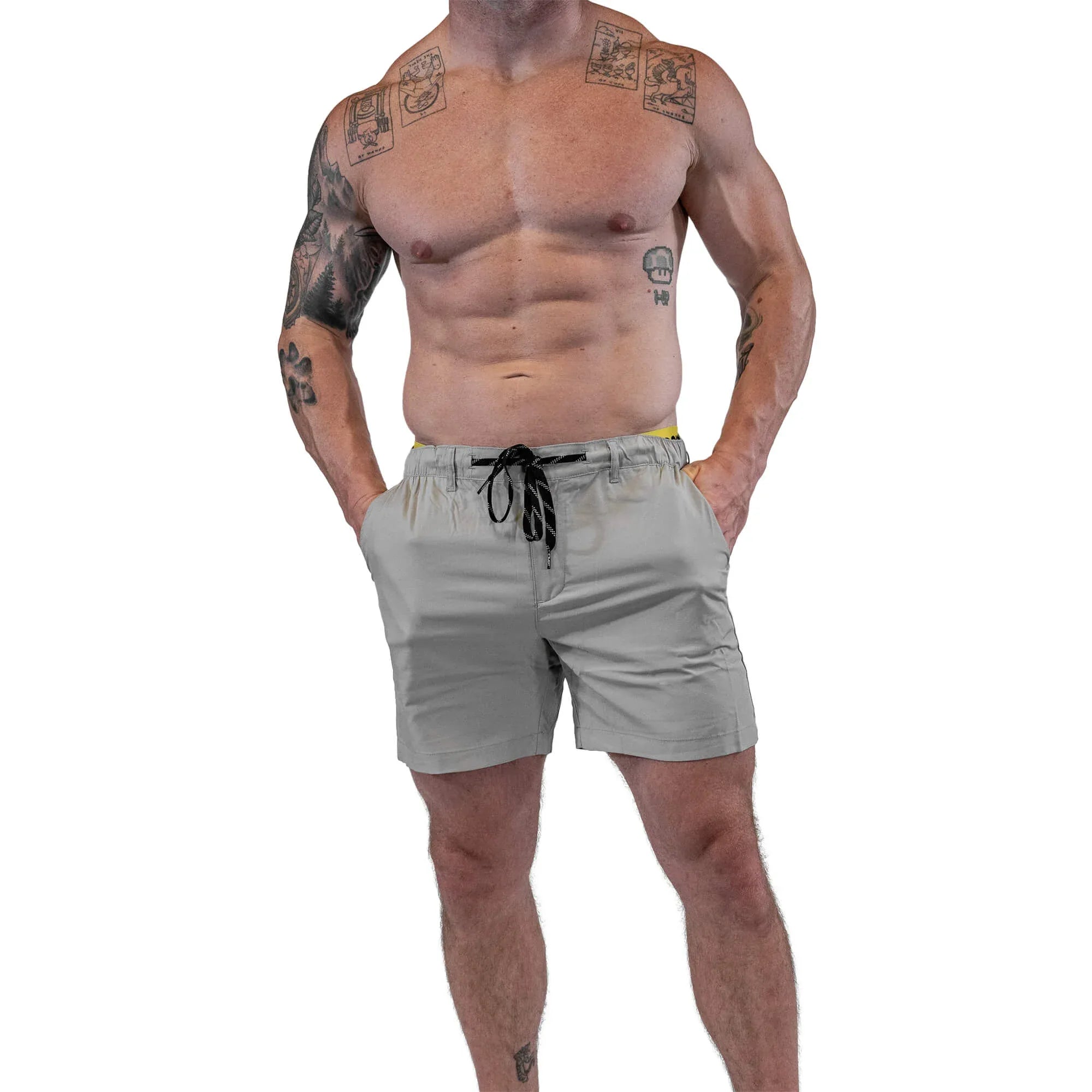 HydroFlex Pro Men Casual Shorts | 6" - Combat Iron Apparel Co.