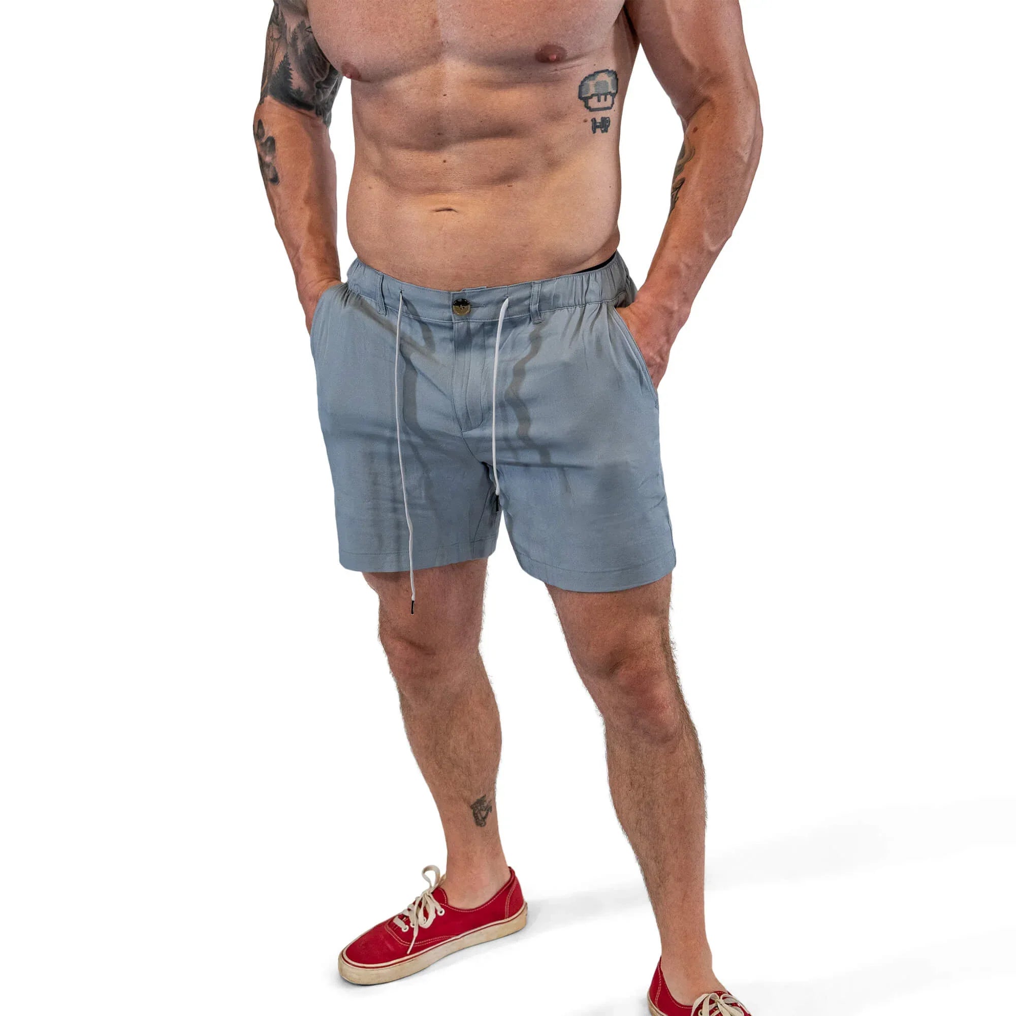 HydroFlex Pro Men Casual Shorts | 6" - Combat Iron Apparel Co.