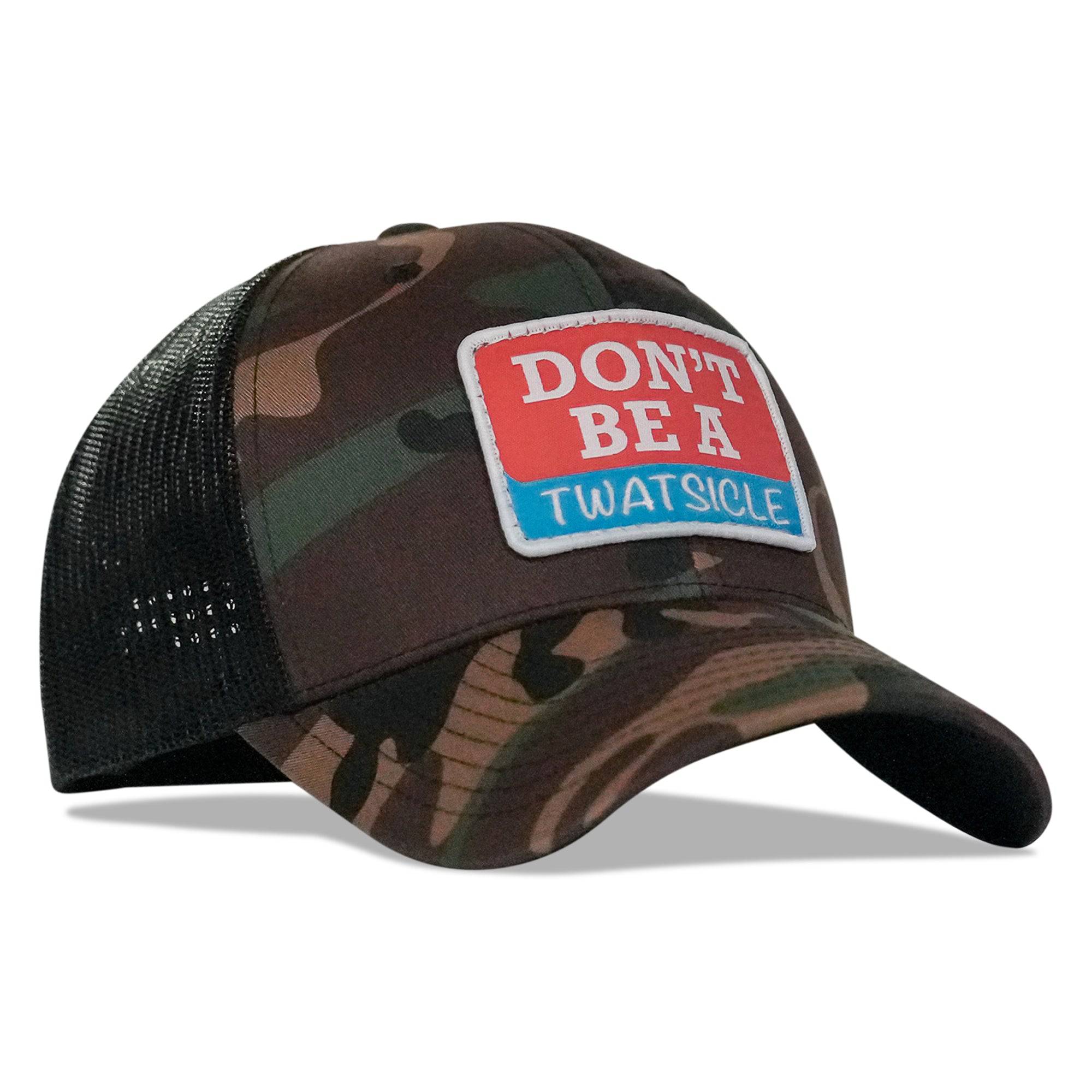 Don't Be A Twatsicle Patch Snapback Hat - Combat Iron Apparel Co.
