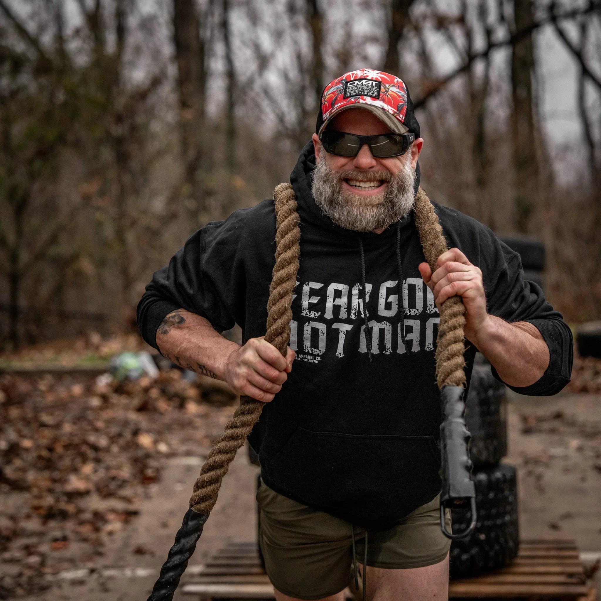 Fear God. Not Man Fleece Lined Hoodies - Combat Iron Apparel Co.