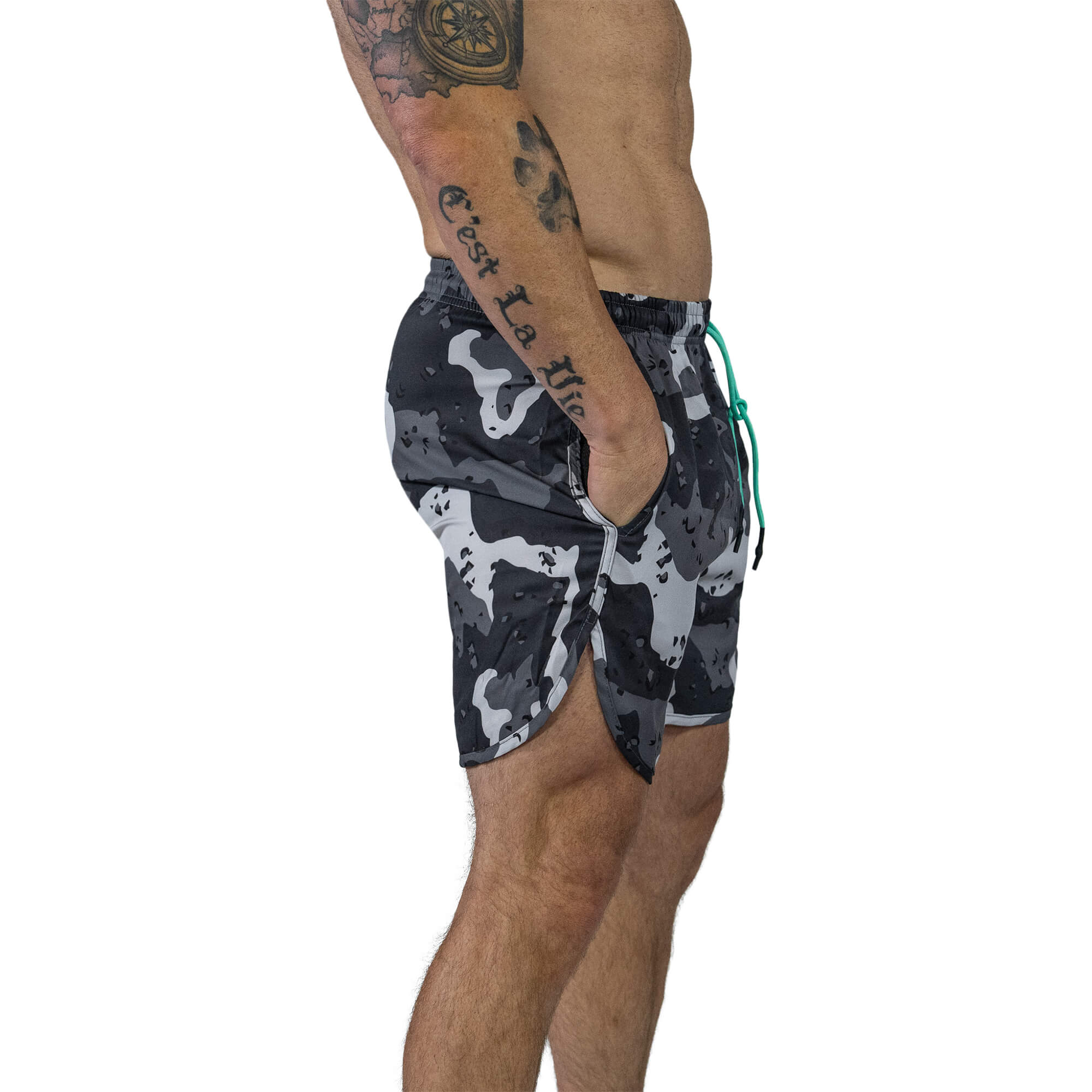 Men's Tactical Athlete Training Shorts | 5.5" - Combat Iron Apparel Co.