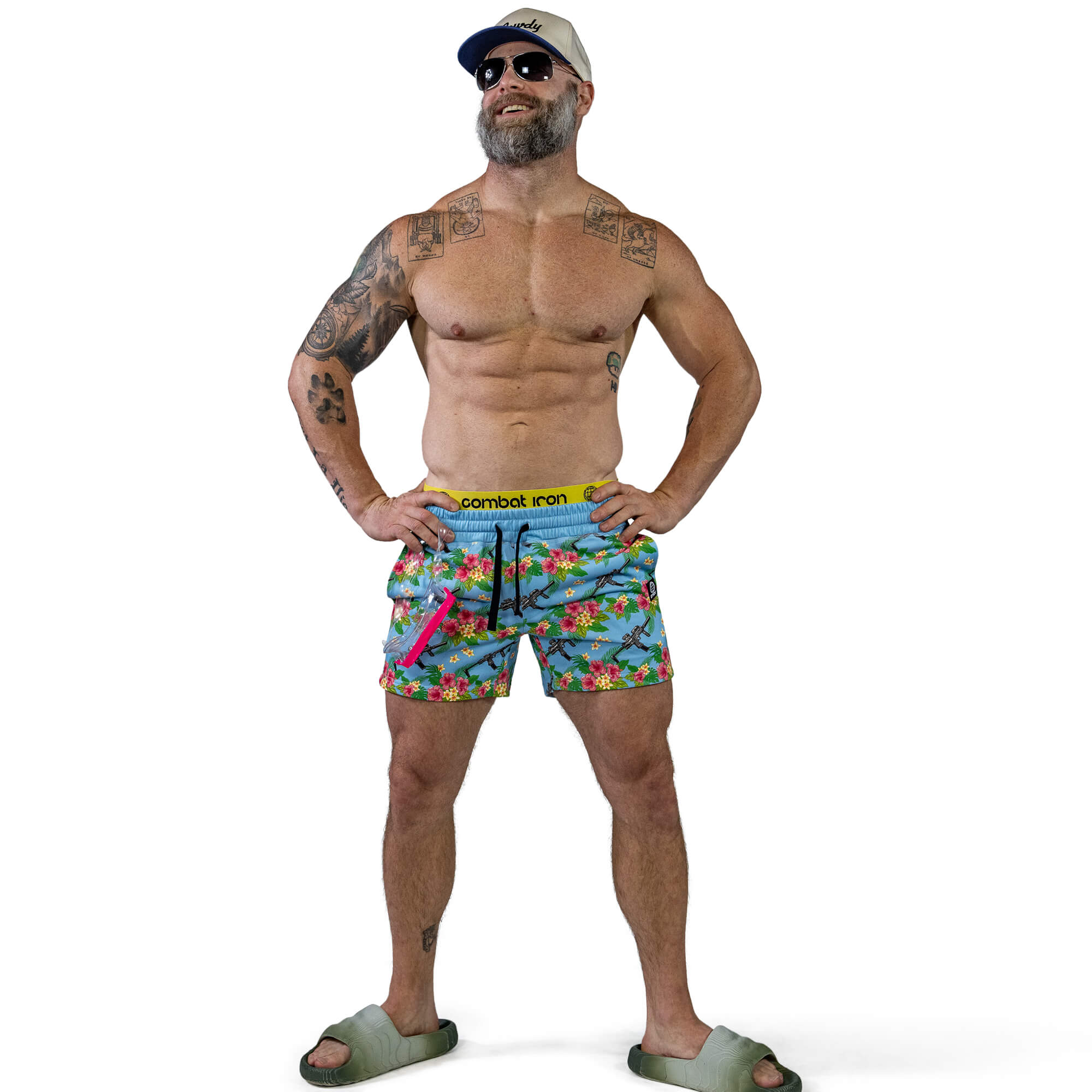 Men's Lounge Sweat Shorts | 5.5" - Combat Iron Apparel Co.