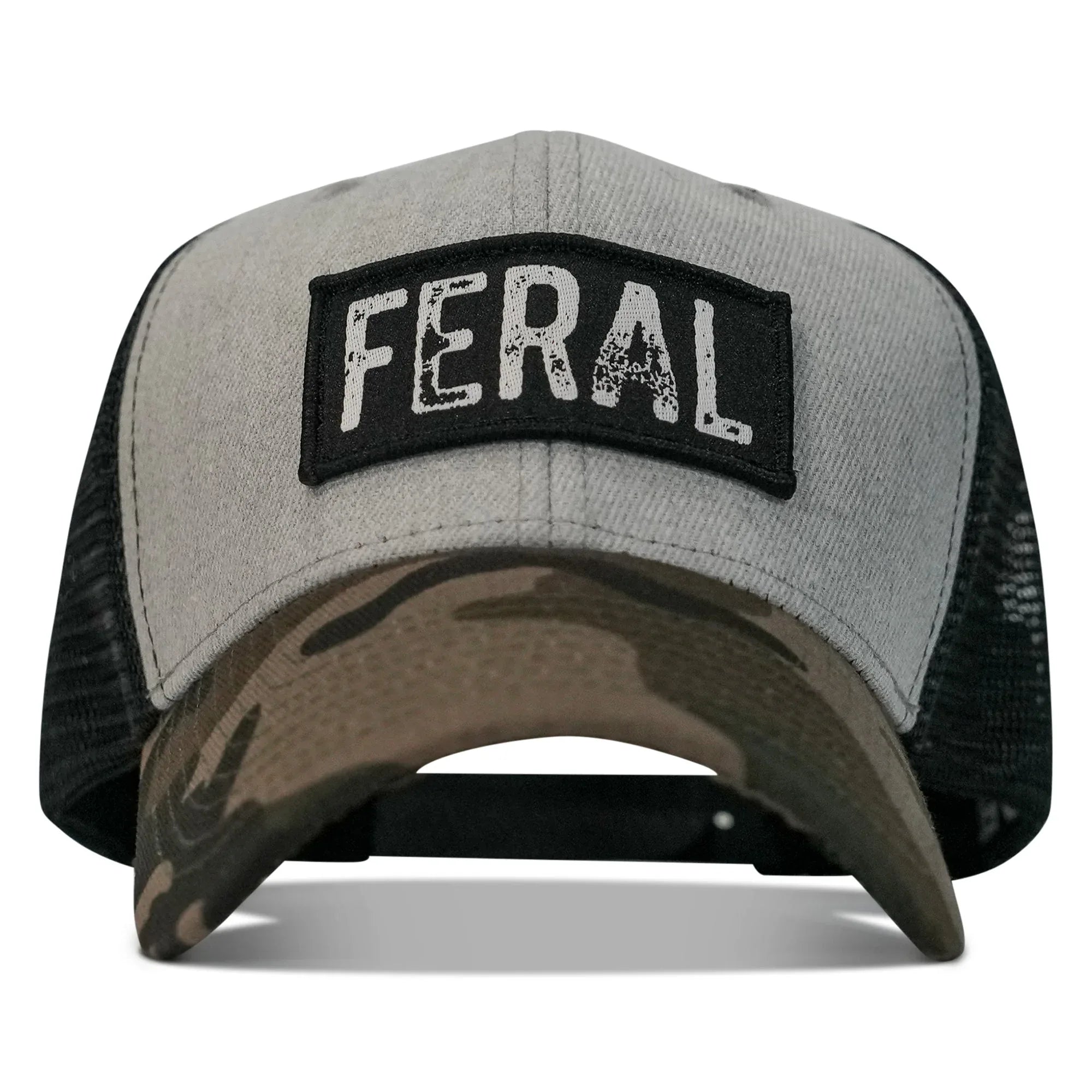 Feral Vintaged Patch Snapback Hat - Combat Iron Apparel Co.