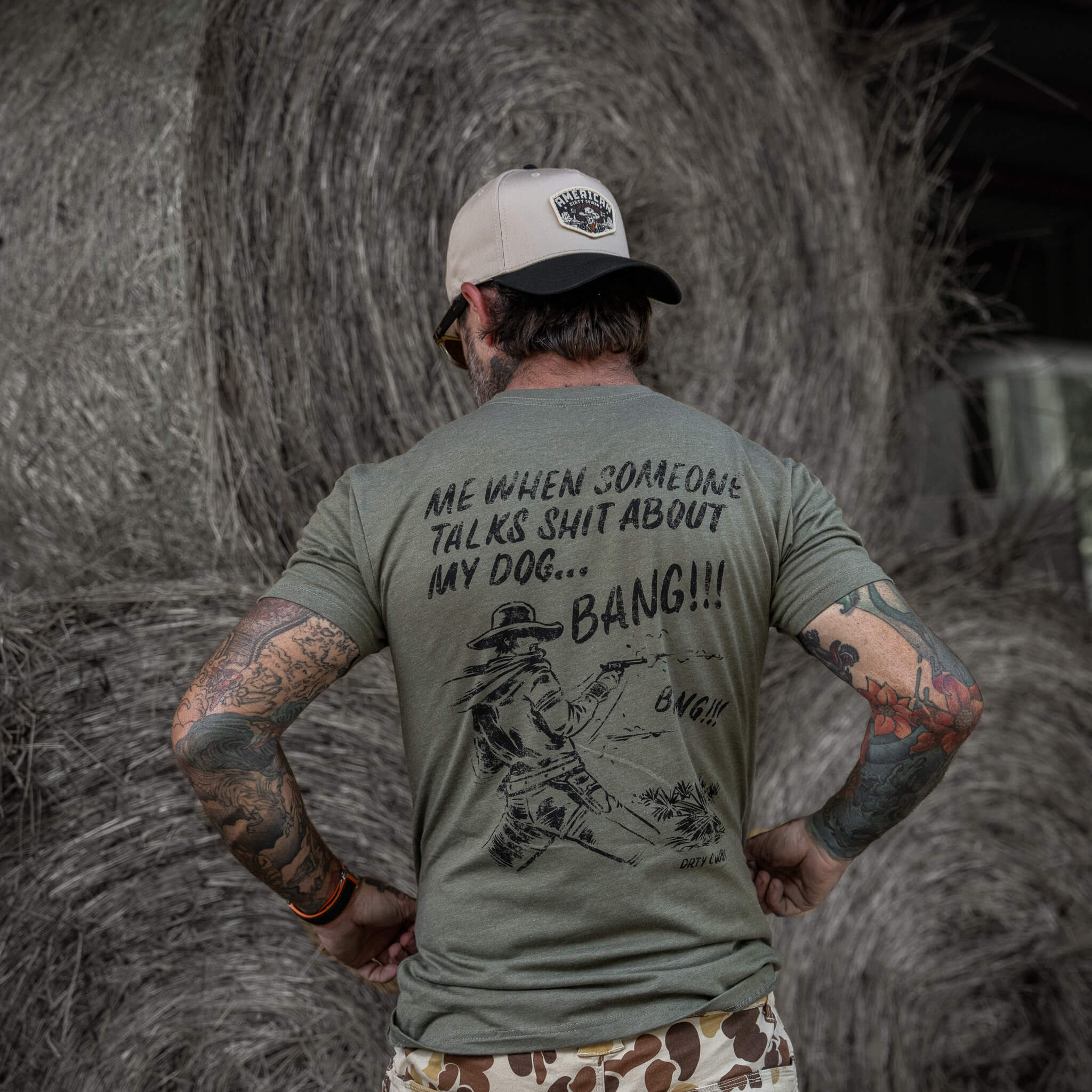 Me When Someone Talk About My Dog Men's T-Shirt - Combat Iron Apparel Co.