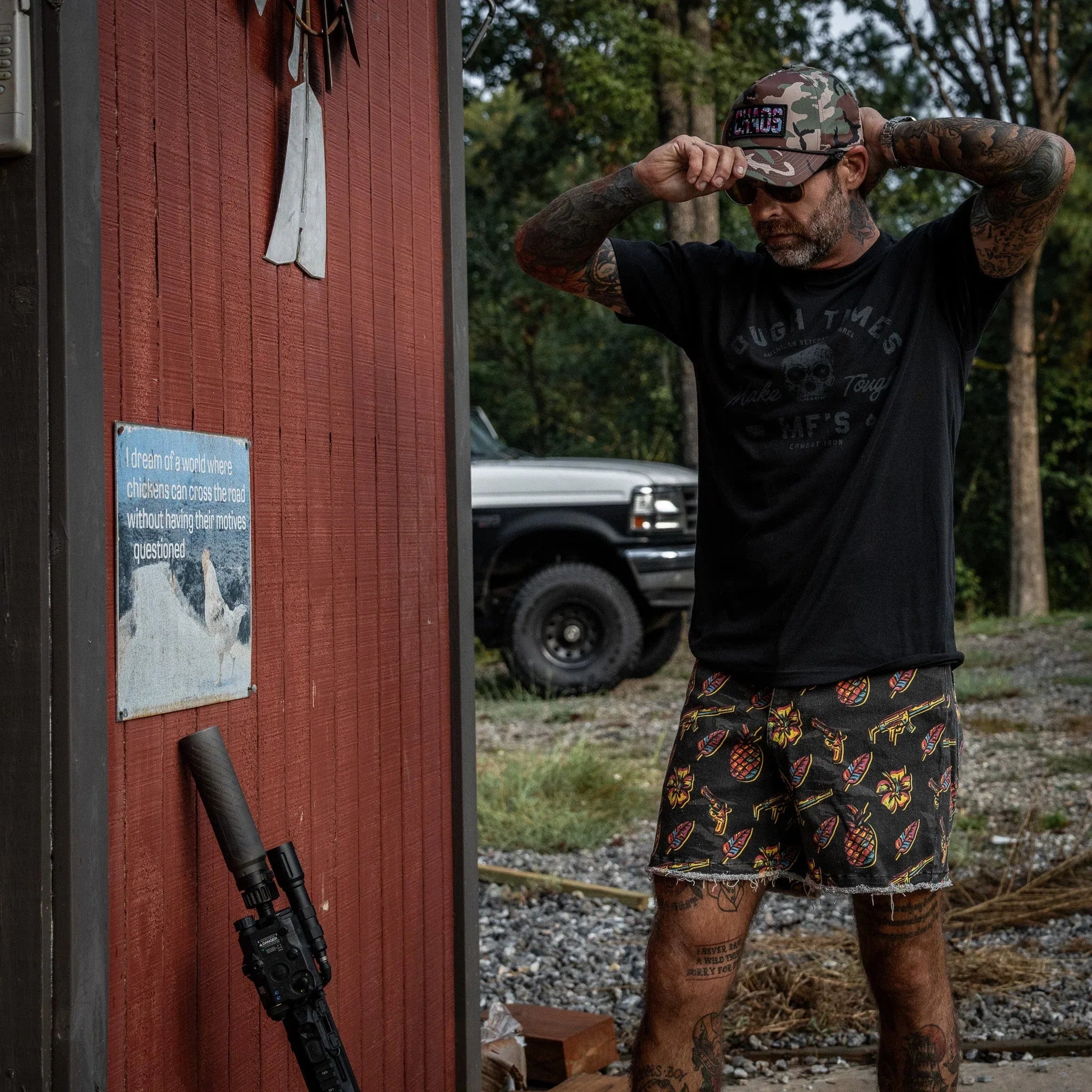 Tough Times Make Tough MF's Men's T-Shirt - Combat Iron Apparel Co.