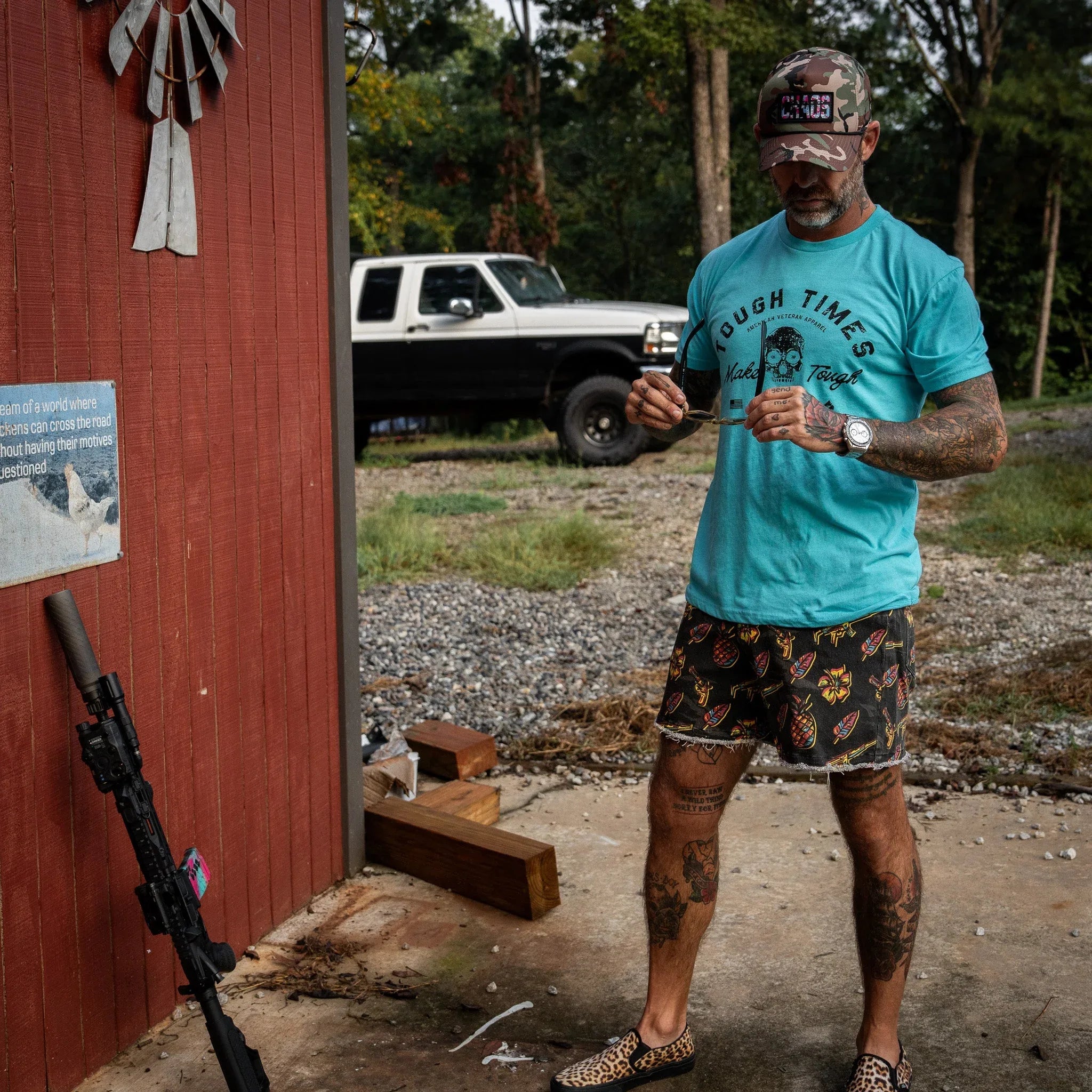 Tough Times Make Tough MF's Men's T-Shirt - Combat Iron Apparel Co.