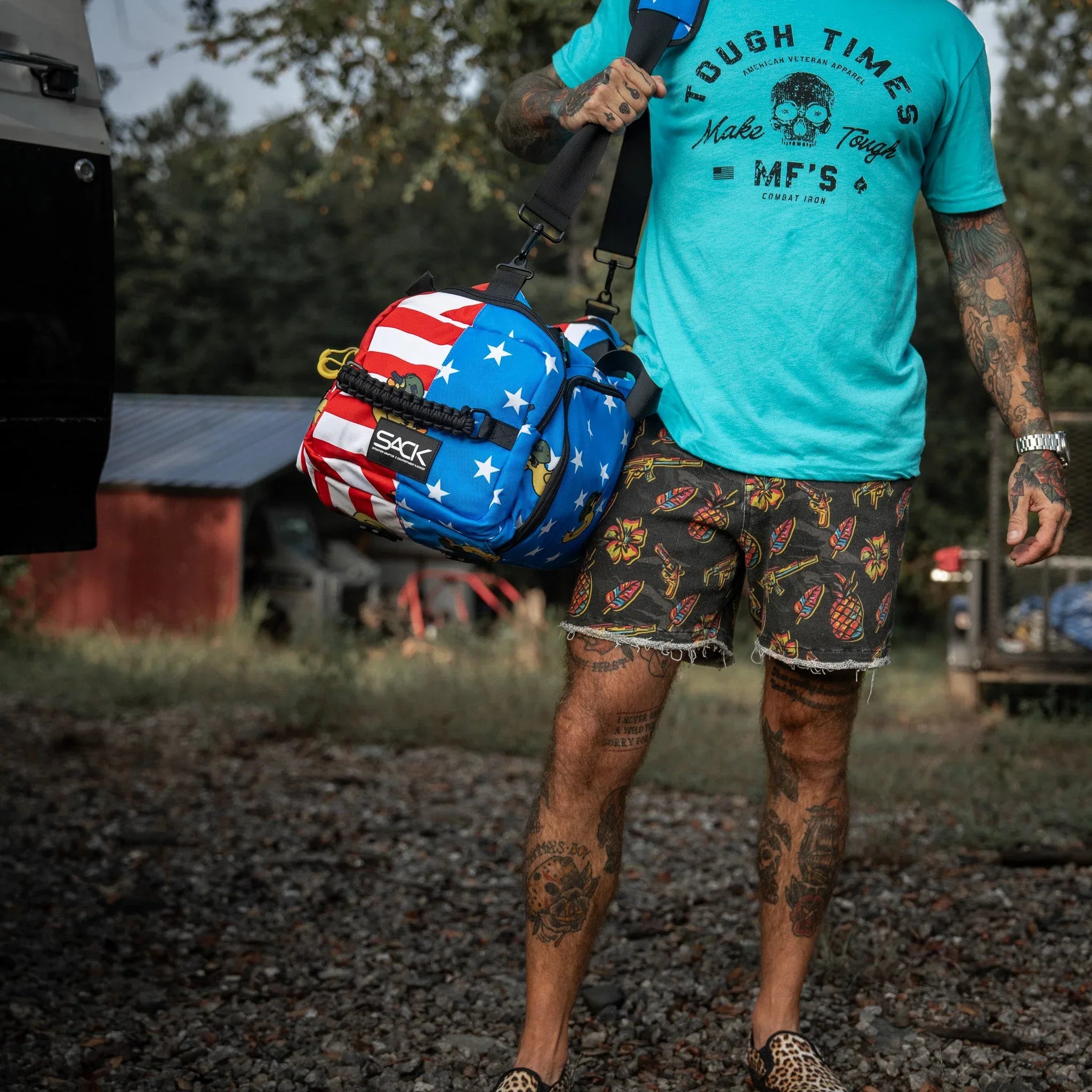 Tough Times Make Tough MF's Men's T-Shirt - Combat Iron Apparel Co.