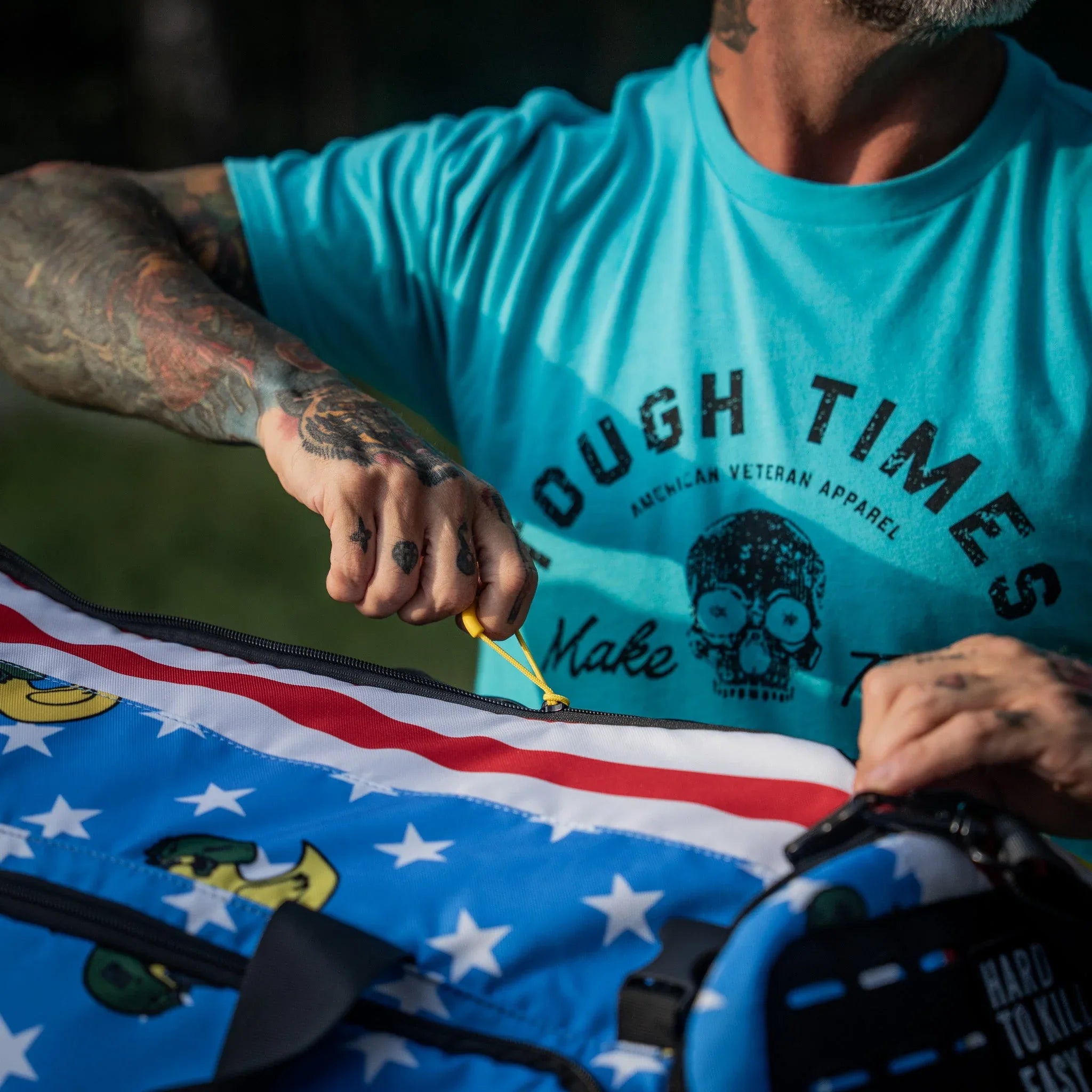 Tough Times Make Tough MF's Men's T-Shirt - Combat Iron Apparel Co.