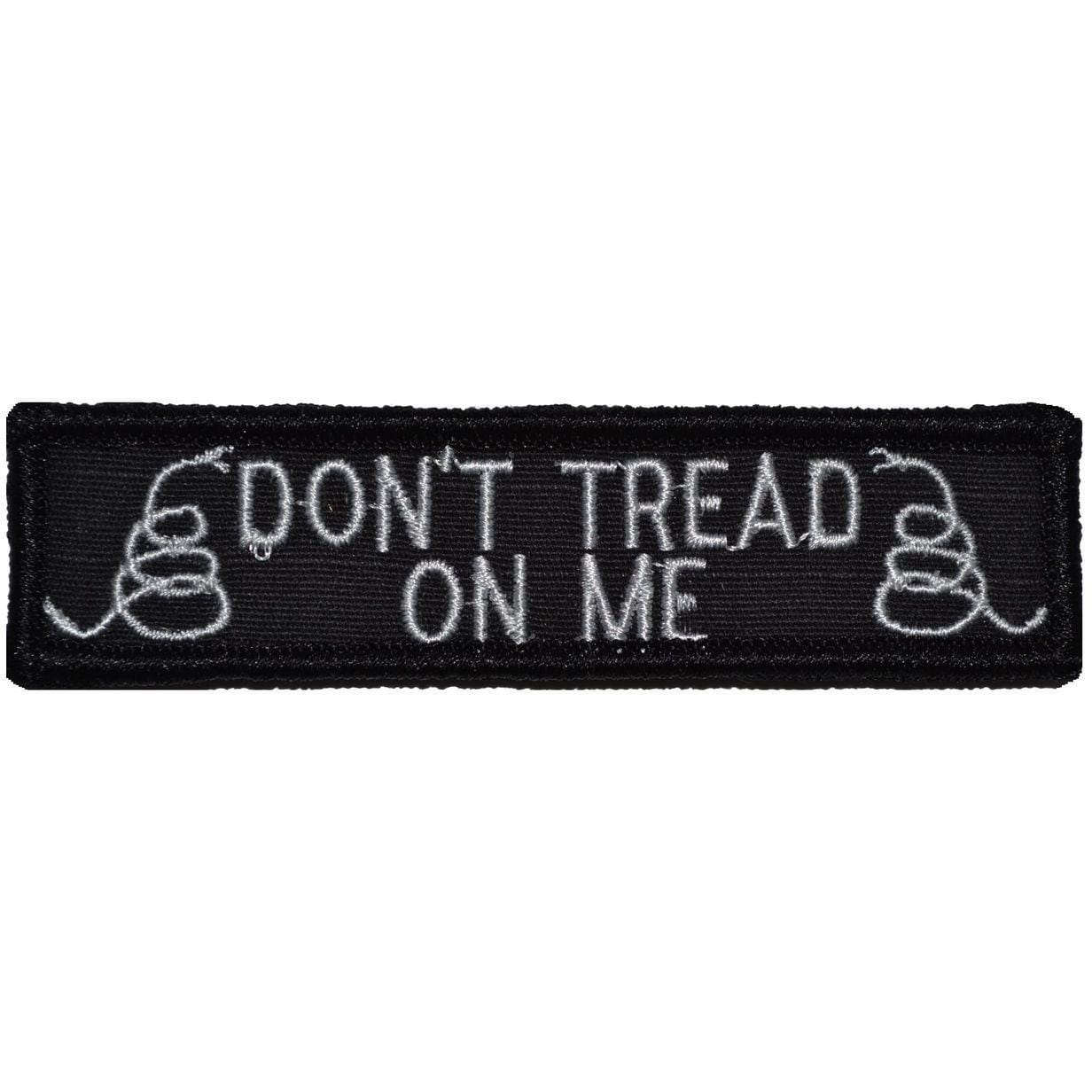 Don't Tread on Me Gadsden Snake - 1x3.75 Patch
