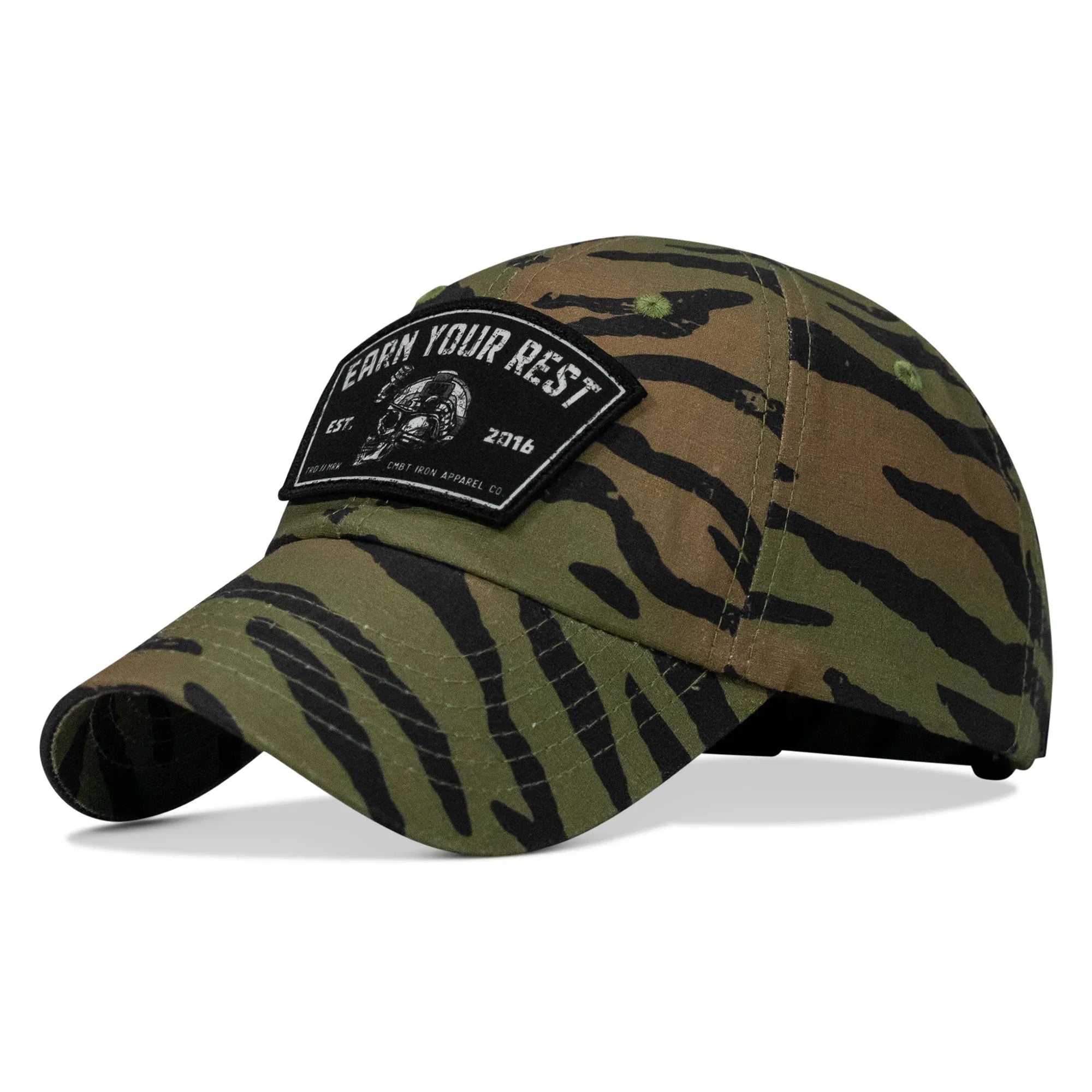 Earn Your Rest Patch Tactical Ripstop Mesh Snapback Hat - Combat Iron Apparel Co.